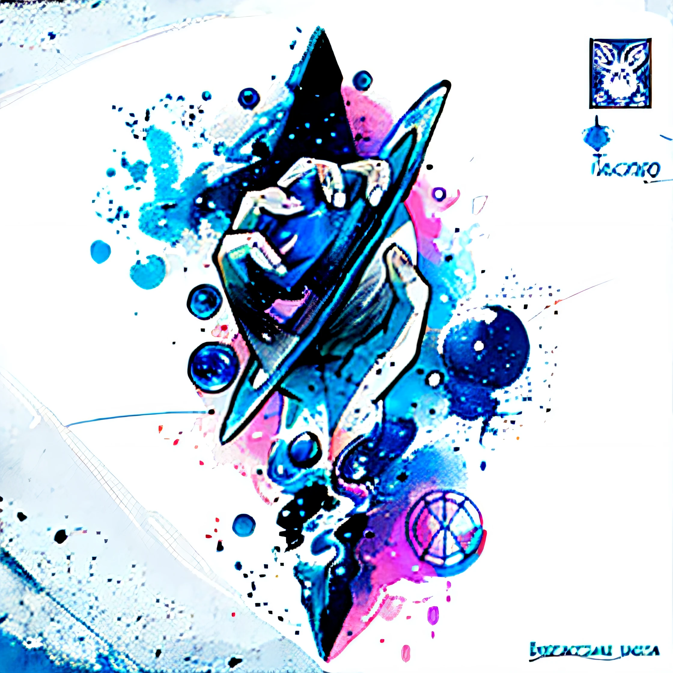 Un dibujo de una nave espacial con un planeta en el fondo, concept tattoo design, tattoo design, tattoo design sketch, Medium size tattoo sketch, boceto de tatuaje, dibujo entintado, bocetos de tatuajes, ilustraciones de tinta, Ilustraciones oficiales, Realismo tatuaje boceto, Hand drawn illustration, lsd tattoo design, boceto tatuaje, tatuajes de dibujo lineal, aferrarse a una galaxia, album art cover