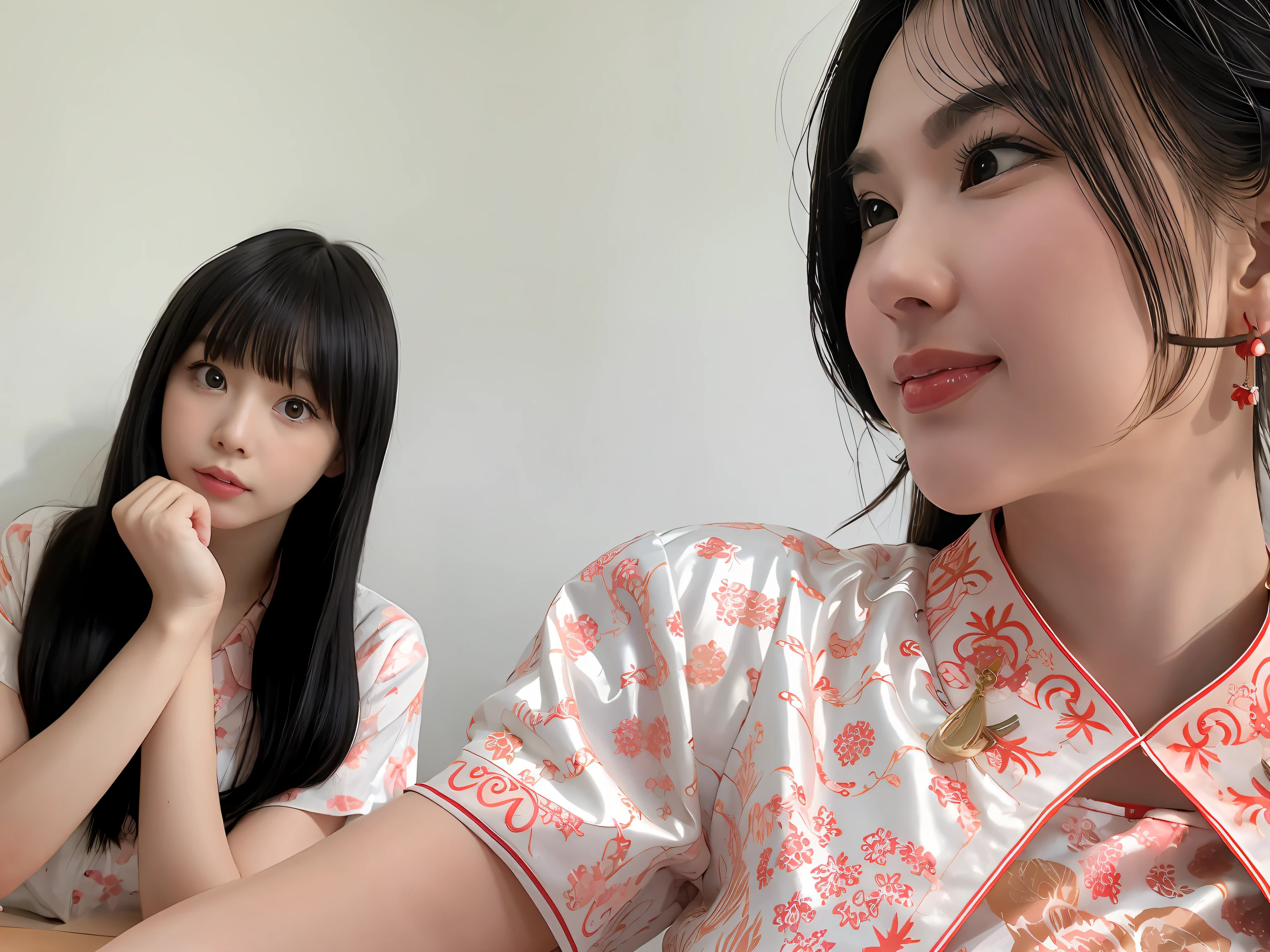 the girl with black hair, Slender hands than hearts