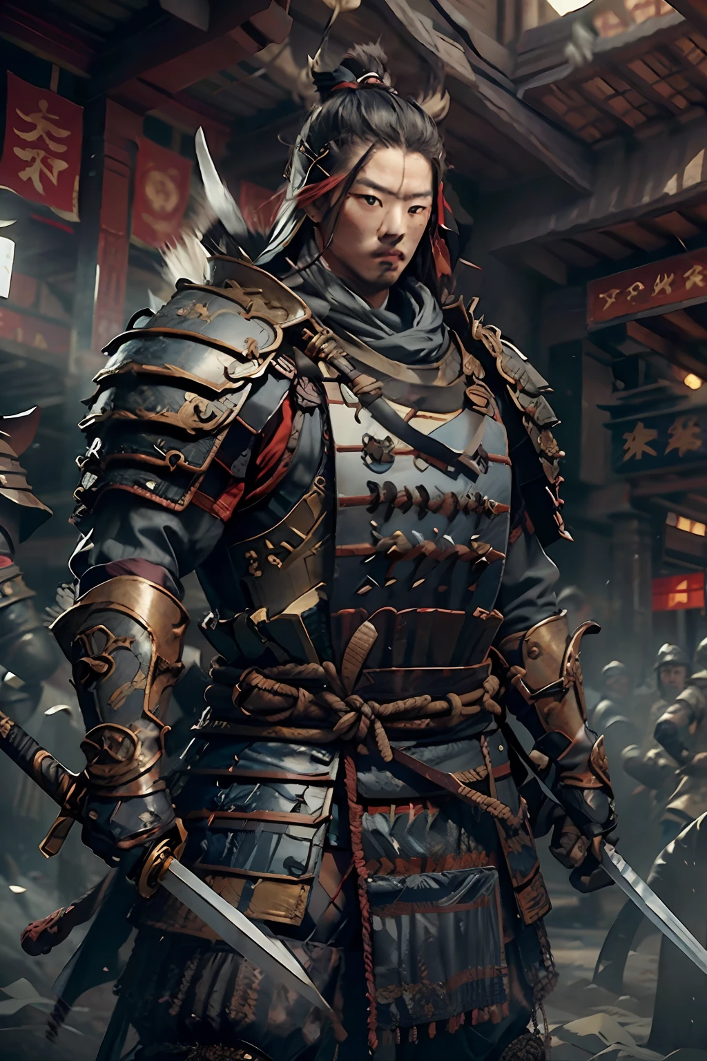 "Perfectly captured Asian art-inspired eyes."