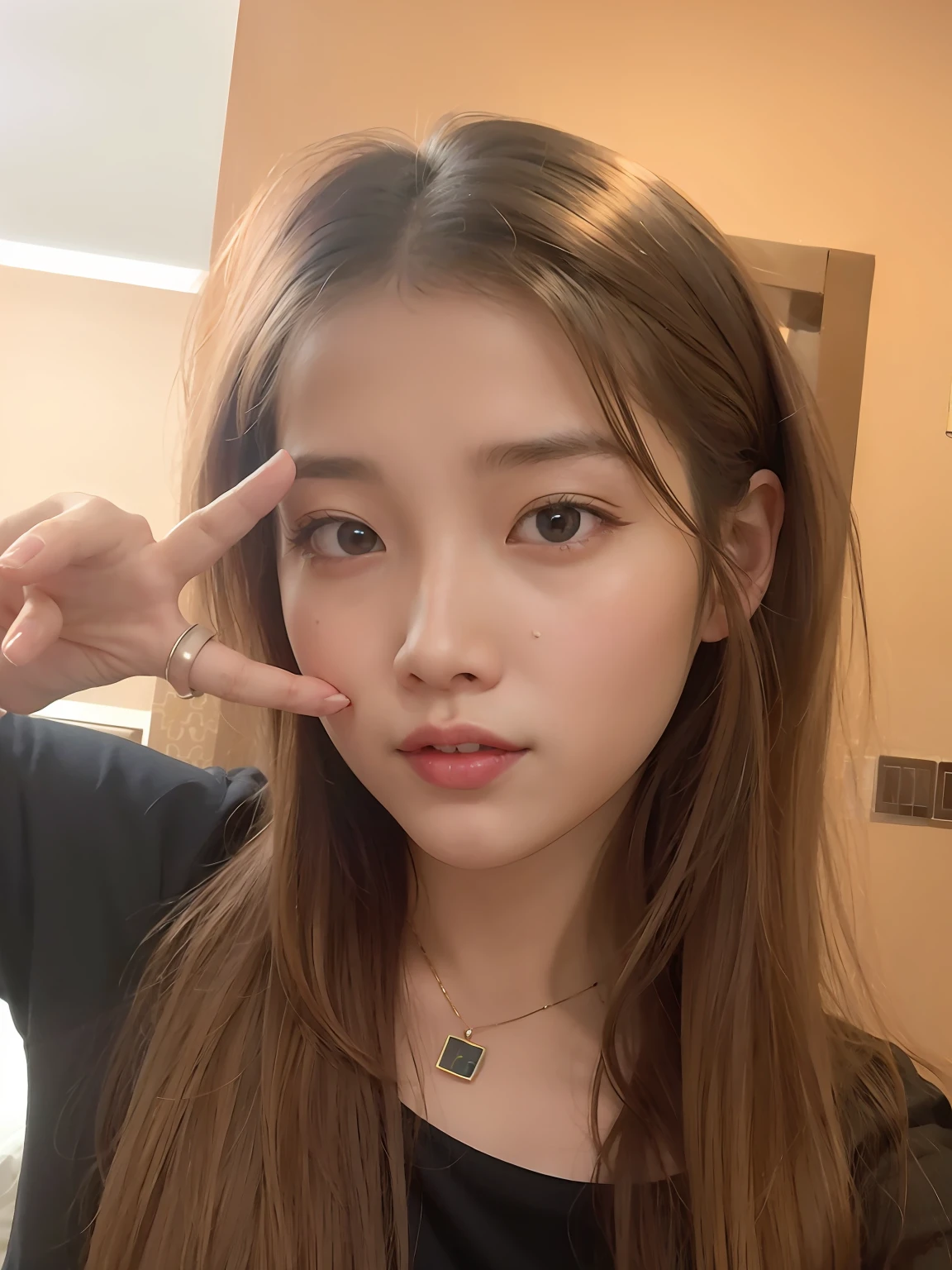 Allard Asian woman，Long hair and piercings make the face, roseanne park of blackpink, wan adorable korean face, Shin Jinying, jossi of blackpink, Choi Hyun-hwa, sun yunjoo, Kim Do-young, jaeyeon nam, 19-year-old girl, bae suzy, gongbi, 2 2 years old, Kim Tae-joon --auto