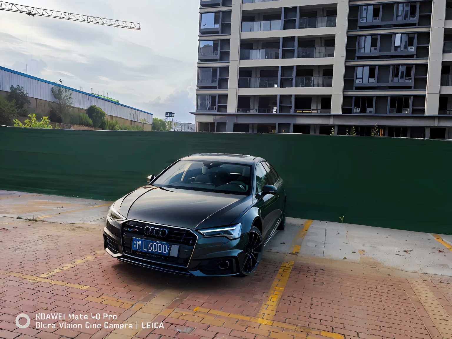 Audi A6L,black in color,saloon