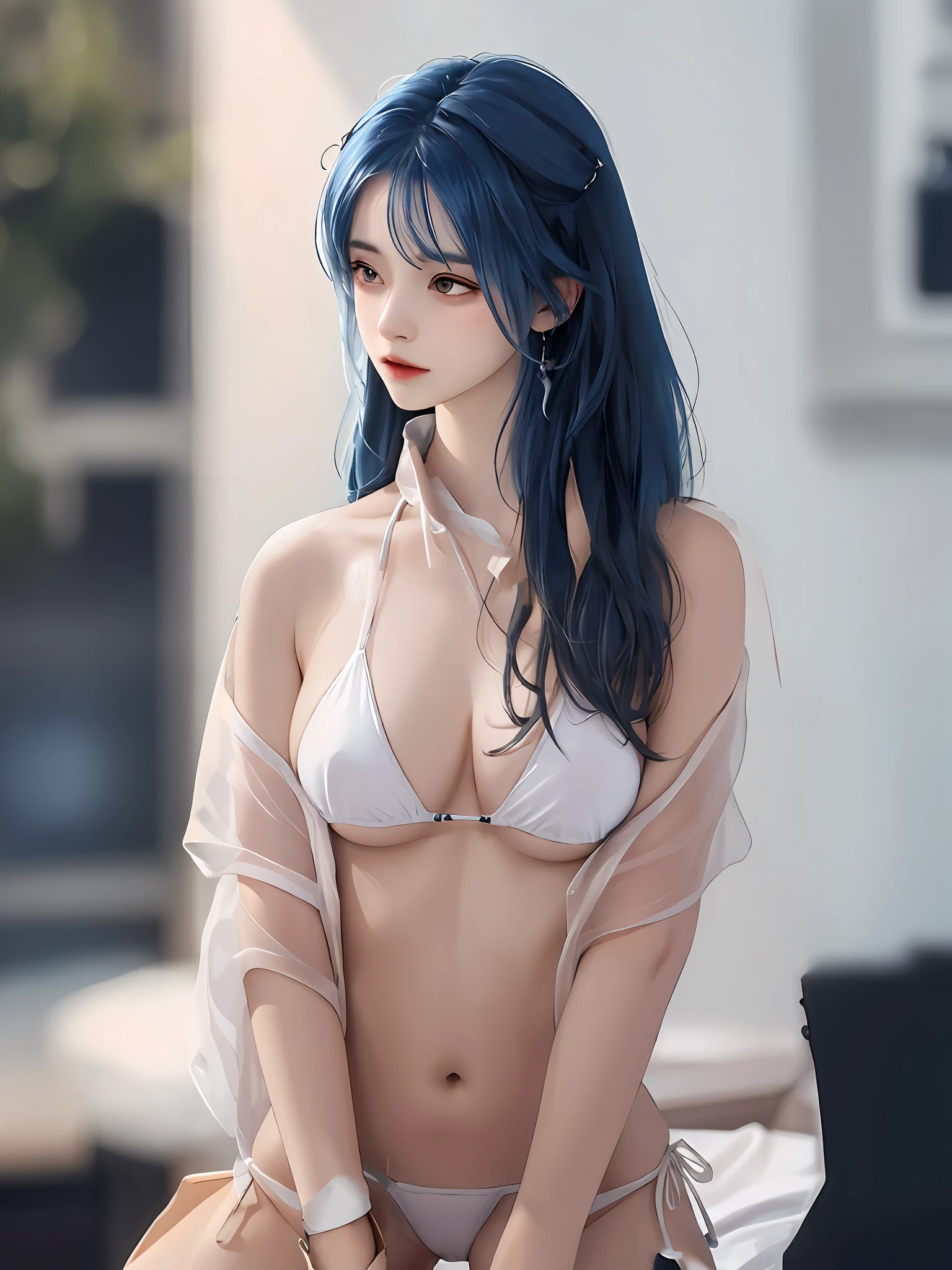 Transparent bikini