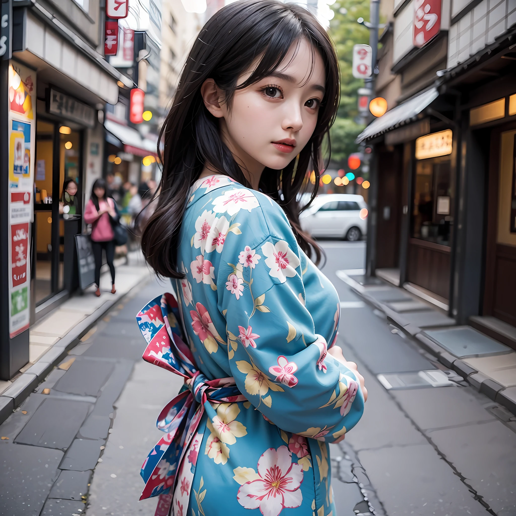 japanes,Facing the front,1人,Woman in her 20s,cute little,Semi-long