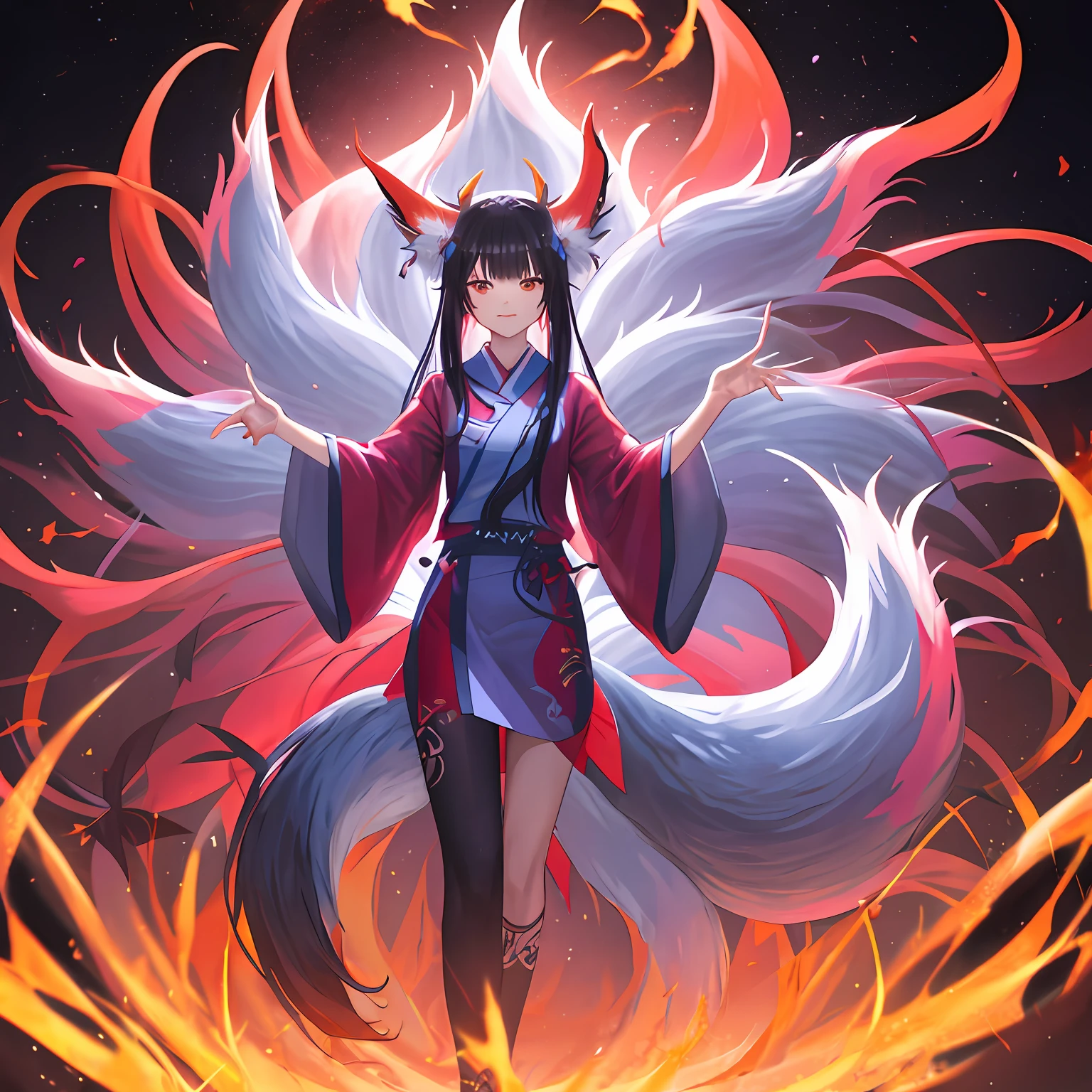 Nine-tailed fox Li Ran
