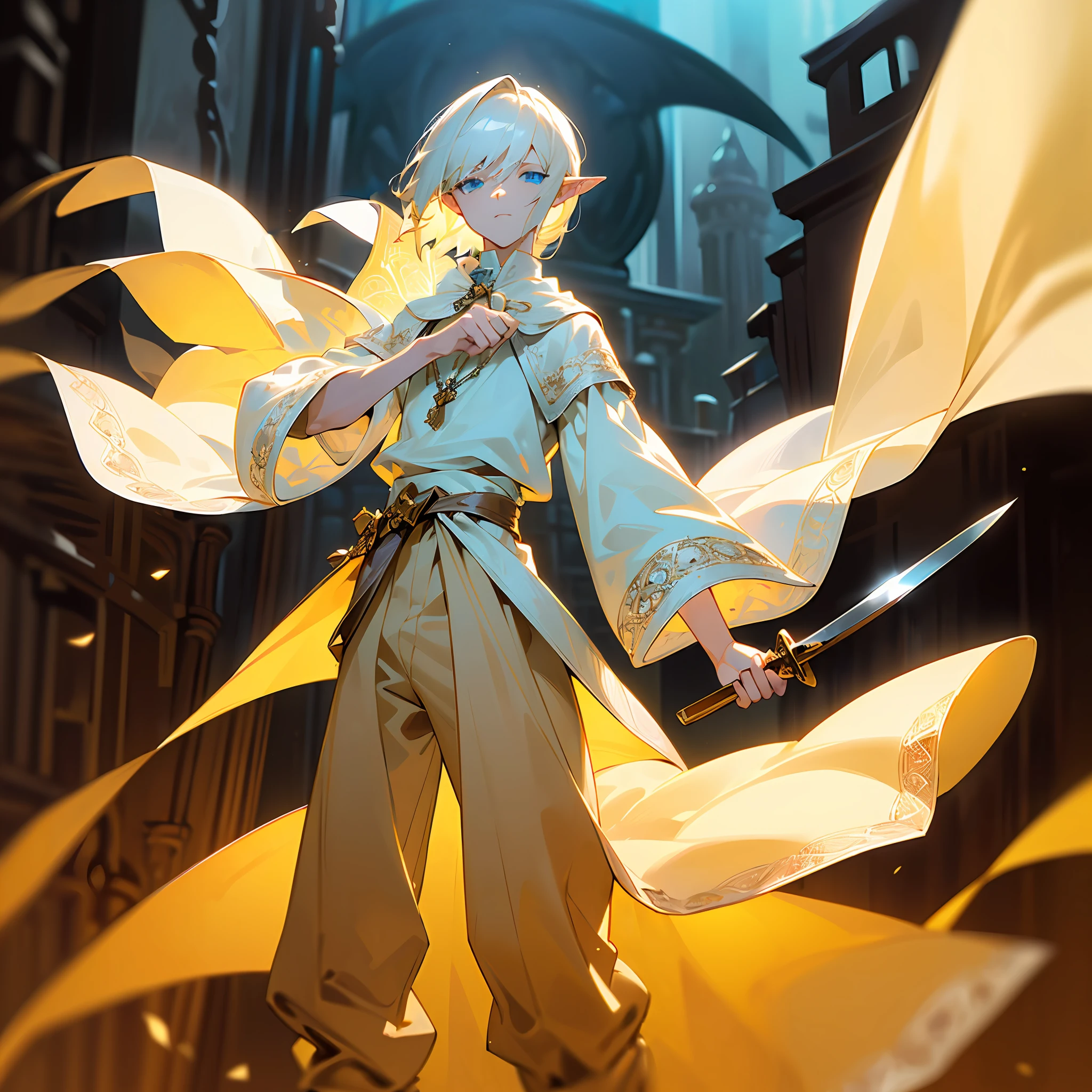 (((continuation of the background, (((very short hair))), light blonde hair, ((background))