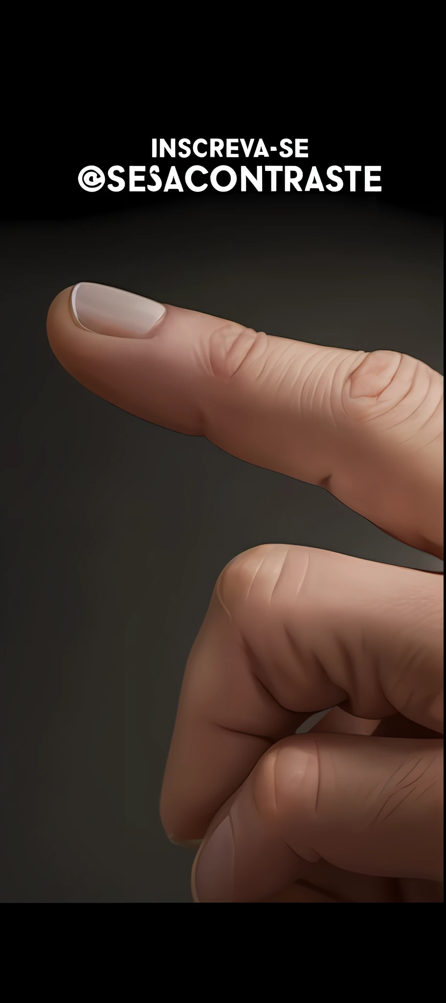 Someone is holding a cell phone in their hand and pointing at it, dedos realistas, dedos precisos, sentado na ponta do dedo do homem, dedos humanos, Dedos, high detail of a hand, bump in form of hand, light emitting from fingertips, closeup estilo gesto pesado, 5 dedos). corpo inteiro realista, closeup of hand, realistic hands