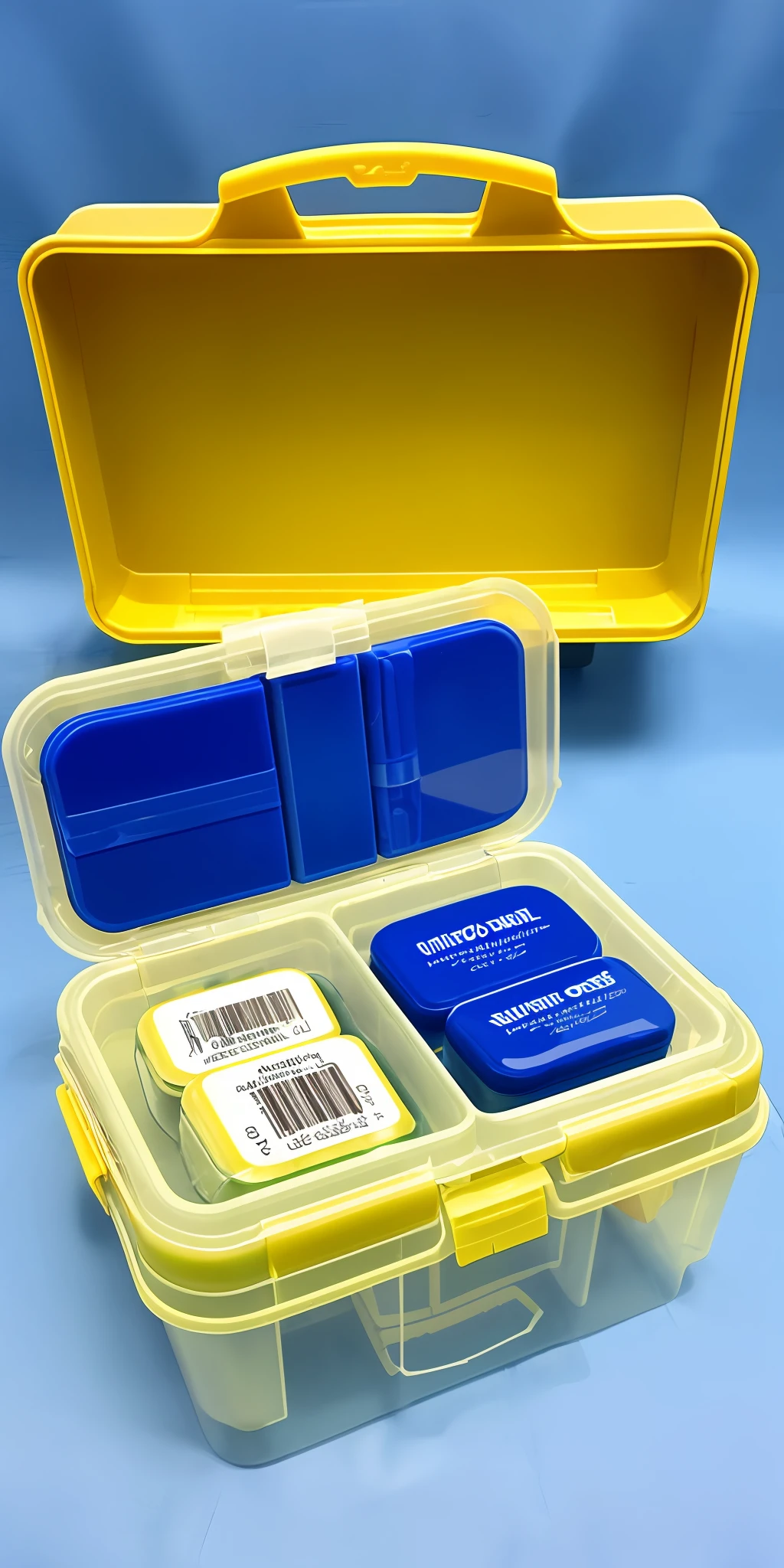Medical dressing packaging box