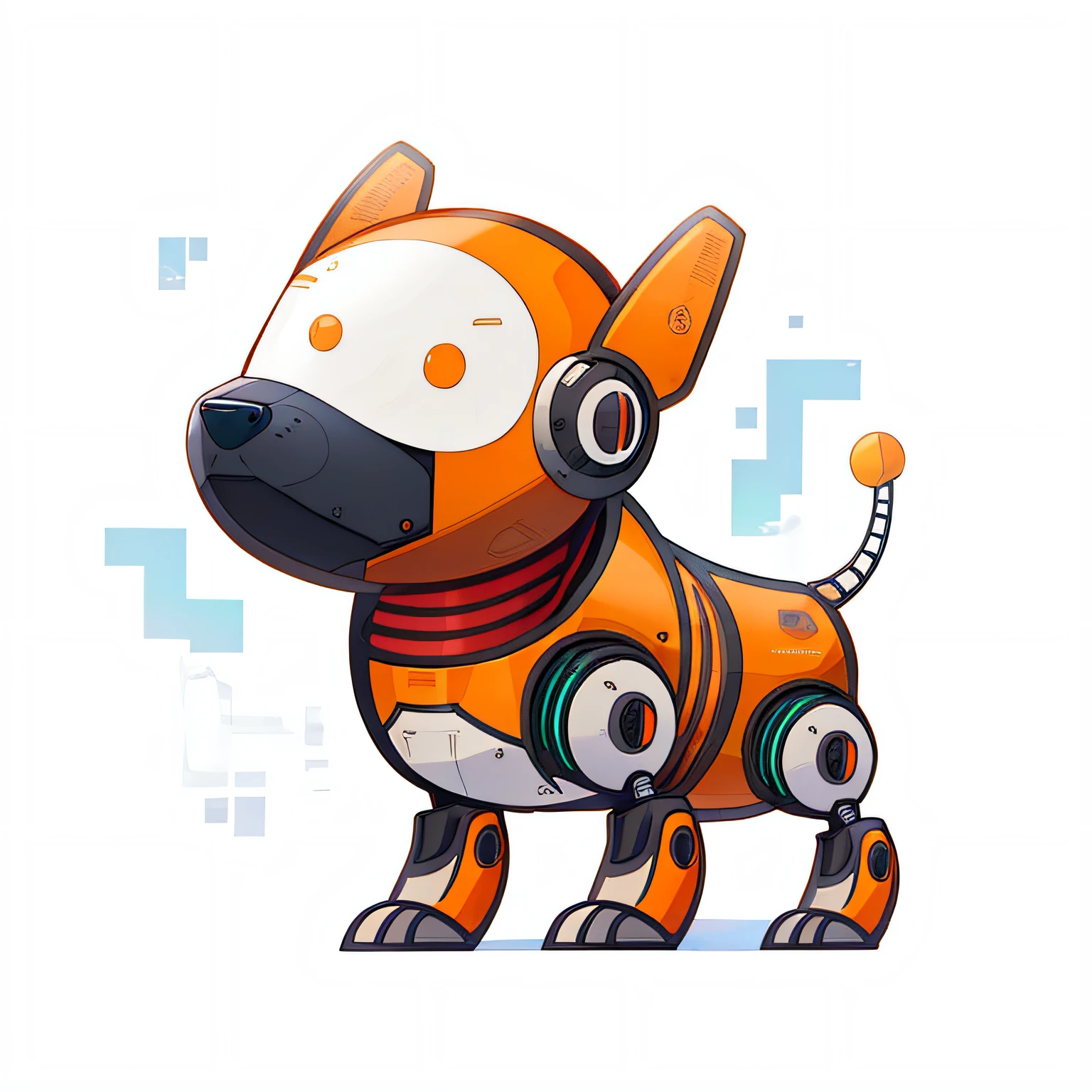 Best quality at best，tmasterpiece，Robot dog，mechs