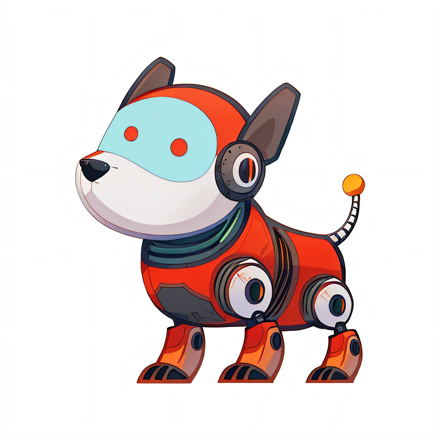 Best quality at best，tmasterpiece，Robot dog，mechs
