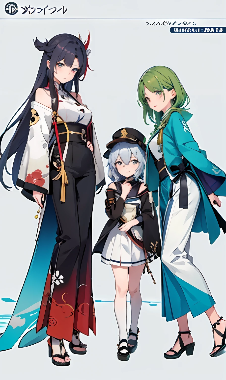 Anime art wallpaper 4 K, Anime art wallpaper 4k, Anime art wallpaper 8 K, Best anime 4k konachan wallpaper, Anime fantasy artwork, A scene from the《sky cities》videogame, Genshin Impact, Anime wallpaper 4K, Anime wallpaper 4 k, style of anime4 K, beautiful fantasy anime,redheadwear,weeping,streaming tears,Three women dressed in green and white pose for a group photo, 《azur lane》role, Official artwork, Anime girls, Guweiz in Pixiv ArtStation, Elves, high detailed official artwork, offcial art, Pisif 3DCG, at pixiv, Pisif, Guviz, azur lane style, eechi, :: rossdraws, Genshin