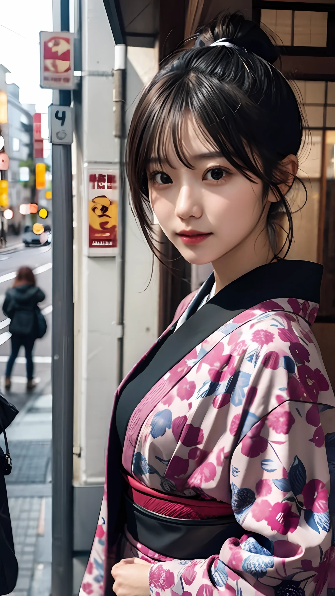 japanes,Facing the front,1 persons,Woman in her 20s