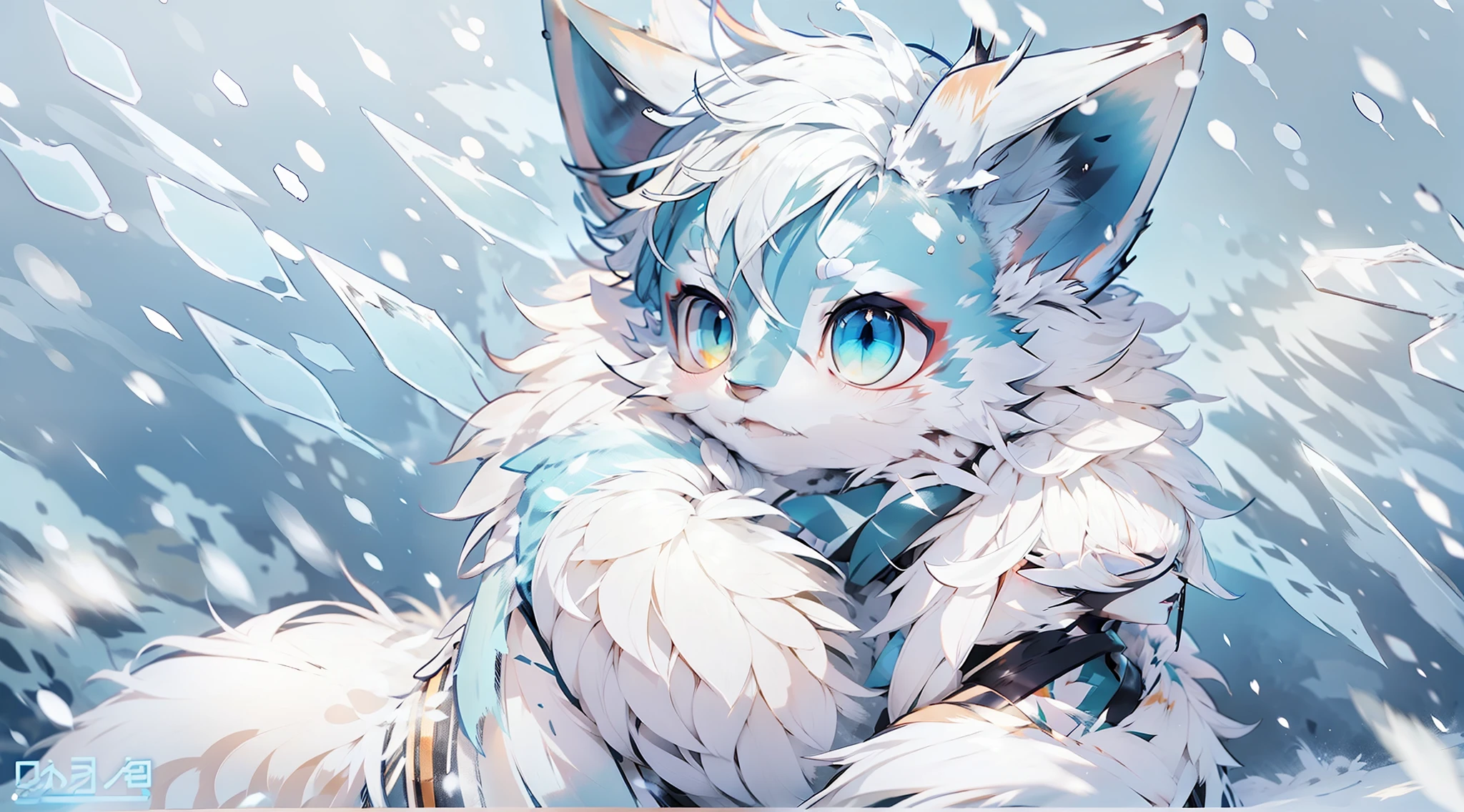 White hair