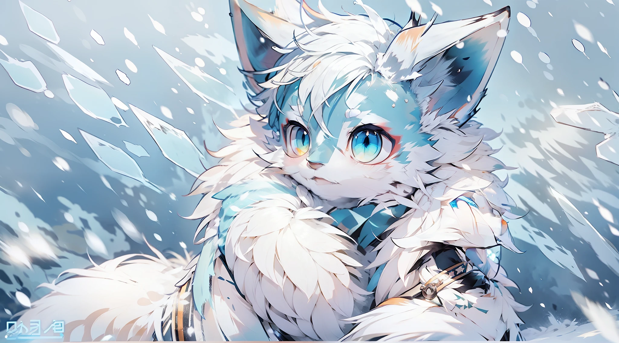 White hair