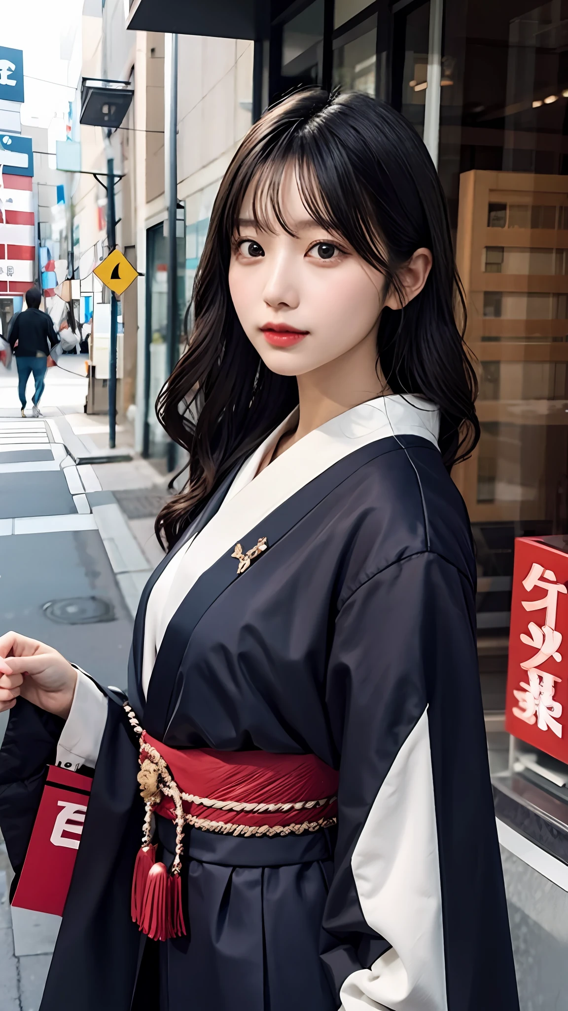 japanes，Facing the front，1 persons，Woman in her 20s