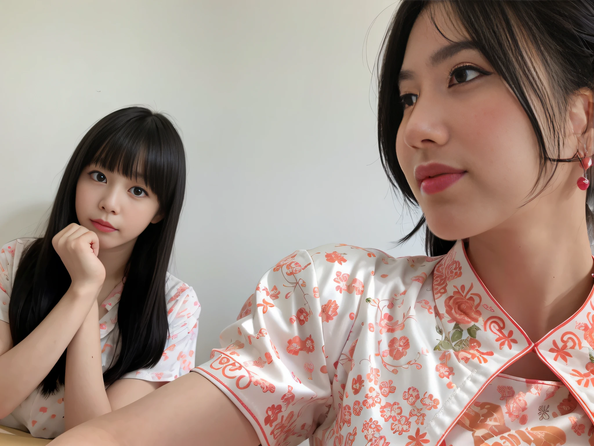 School Classroom Mobile phone selfie