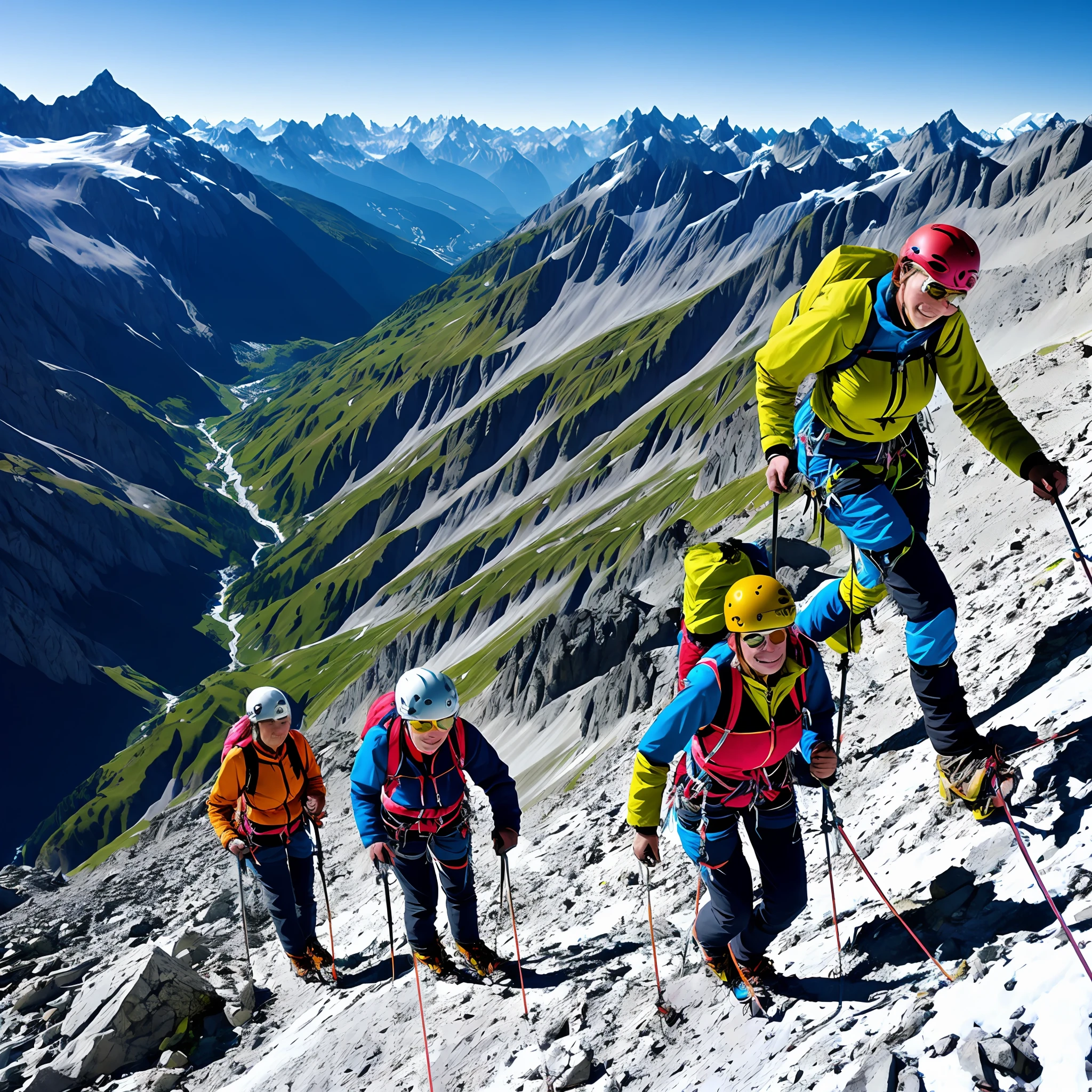 mountaineering　Beautuful Women　Northern Alps