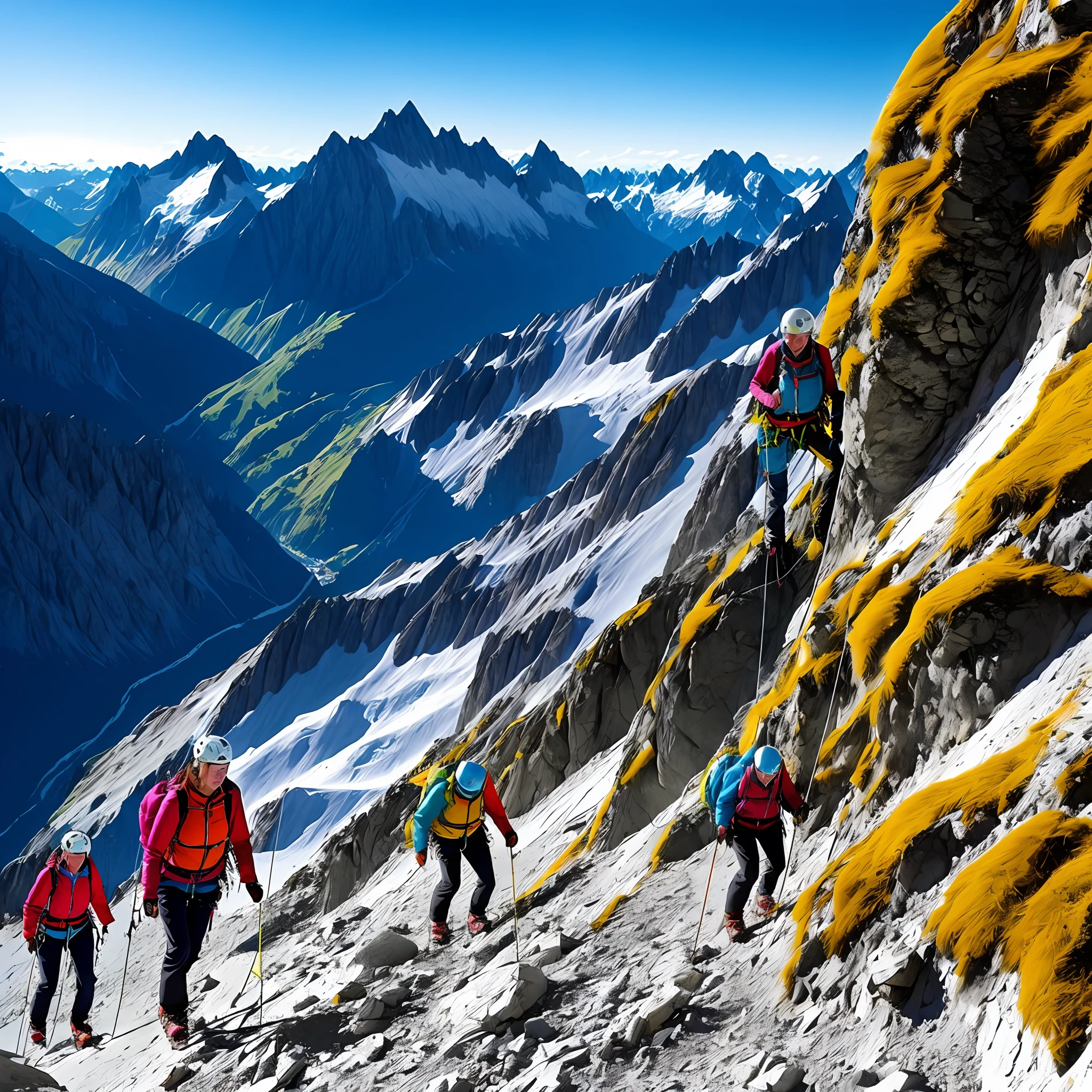 mountaineering　Beautuful Women　Northern Alps