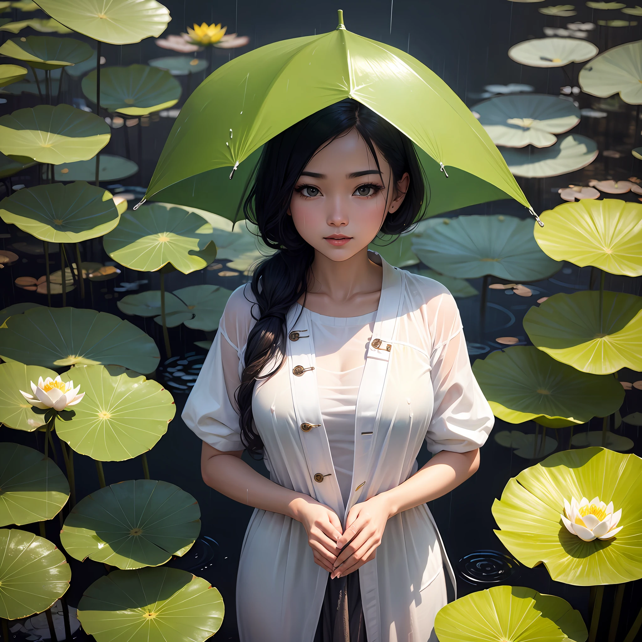 Stand in someone else's rainy season, Drench yourself,Lotus
