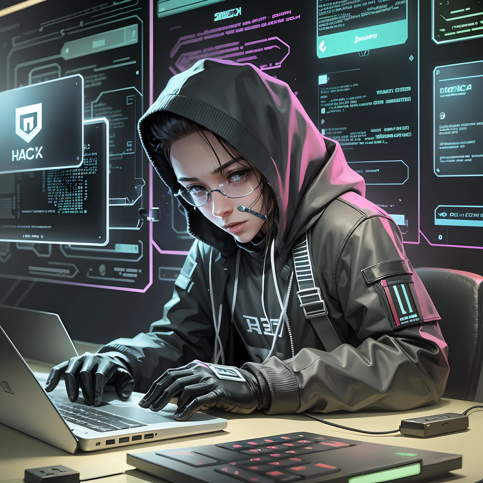 hacker talking about cybersecurity --auto --s2