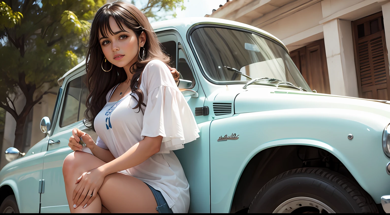mujer mayo cabello blanco --auto