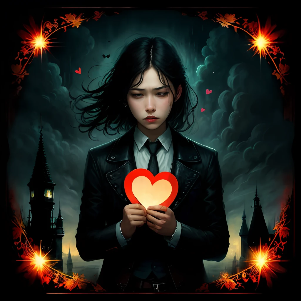 Broken Heart, Fantasy, Colorful, Dreamy, Sad, Gloomy, Dead Silence, Boundless, Soul, Vast