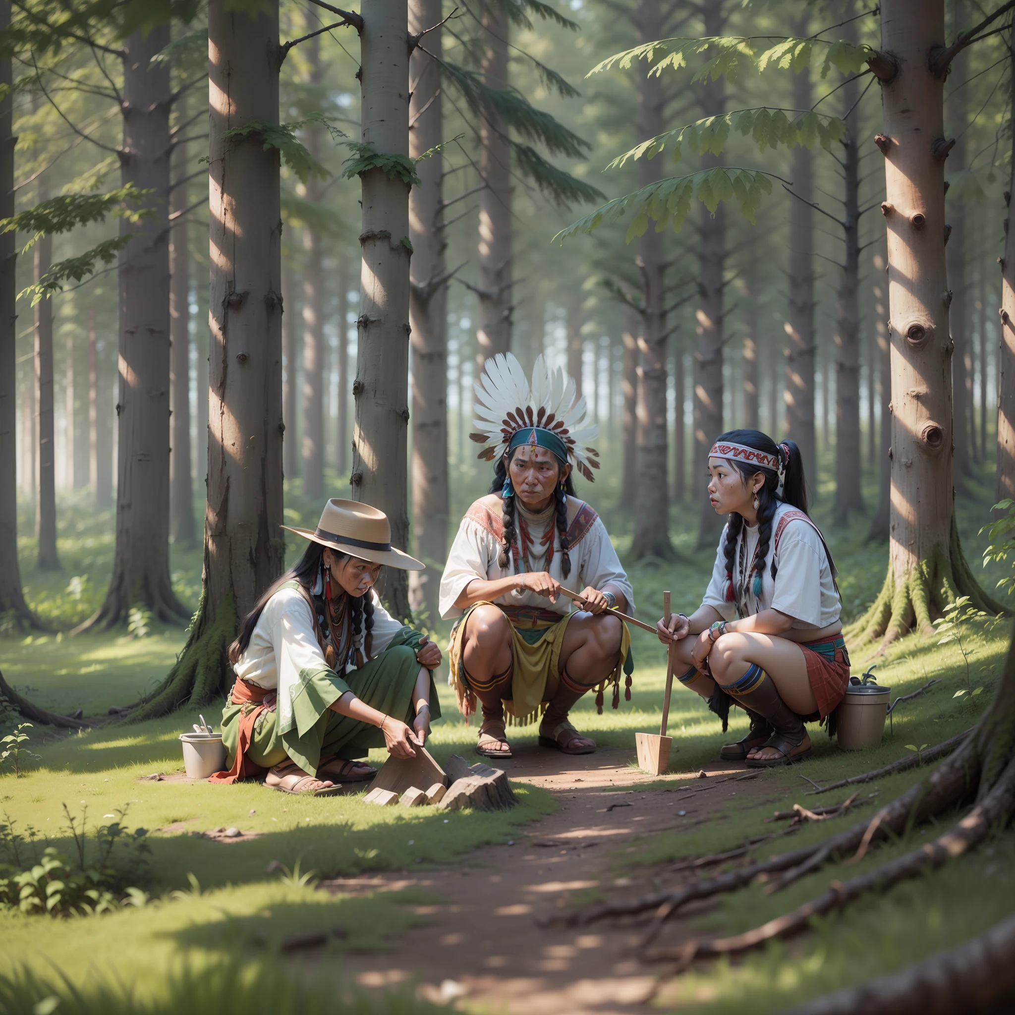 American Indians, also known as Native Americans, are one of the oldest and richest cultures in the world. Since the dawn of history, Native Americans have had a special relationship with nature, the land, and the forest. The forest, in particular, has a special meaning for indigenous peoples. It is a sacred place, a home for many animals, plants and trees, and provides food and shelter for the tribes that live within it.

However, the forest has been threatened by human activities such as logging, mining, agriculture and urbanization. These activities alter the ecosystem and degrade the biodiversity of the forest. As a result, many indigenous tribes are fighting to protect their lands and preserve their culture.

One of the solutions that American Indians have found is impe in the forest. It is a sustainable forest management technique that involves the cleaning and selective removal of damaged or dead trees, allowing trees and other plants to grow and develop.

The impe in the forest is a practice that has been used for centuries by indigenous peoples as a way to care for and preserve the forest. It is based on respect for natural resources and seeks to balance the use of the forest with its conservation. This practice is becoming increasingly important around the world as pressures on forests increase.

The impe in the forest is made based on traditional knowledge of the indigenous peoples, who observe the natural cycles and carefully choose the trees that will be extracted. They analyze the type of wood, the way the tree has grown, the state of the canopy, the health of the root, and other characteristics to determine which tree should be harvested. Then the American Indians work as a team to cut down the tree, using a hand saw, and then transport it out of the forest.

The impe in the forest helps to keep the forest sau