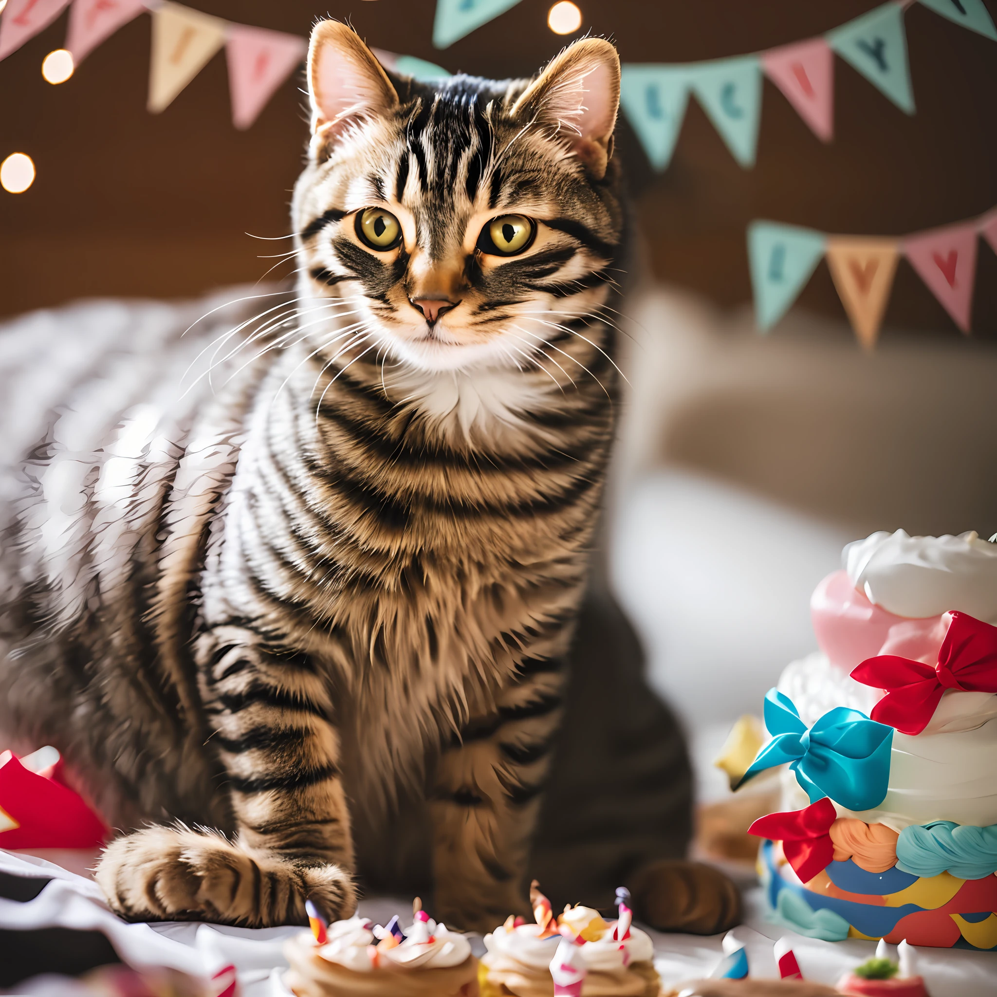 Cat, birthday,shorthair,japanese,blue eyes,fully, suppliers,party,high quality, beautiful,cute,8k,summer,