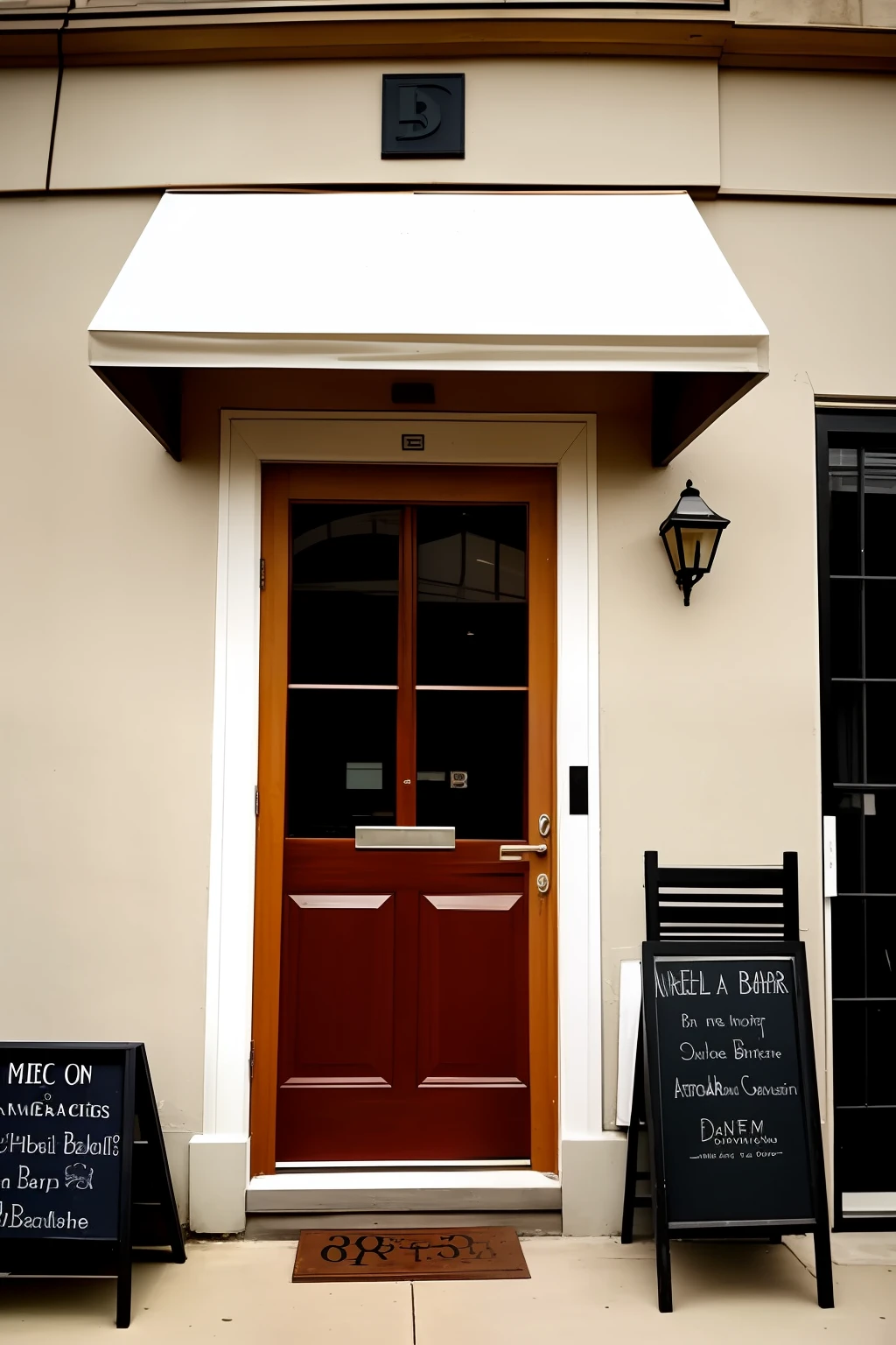 American bar door