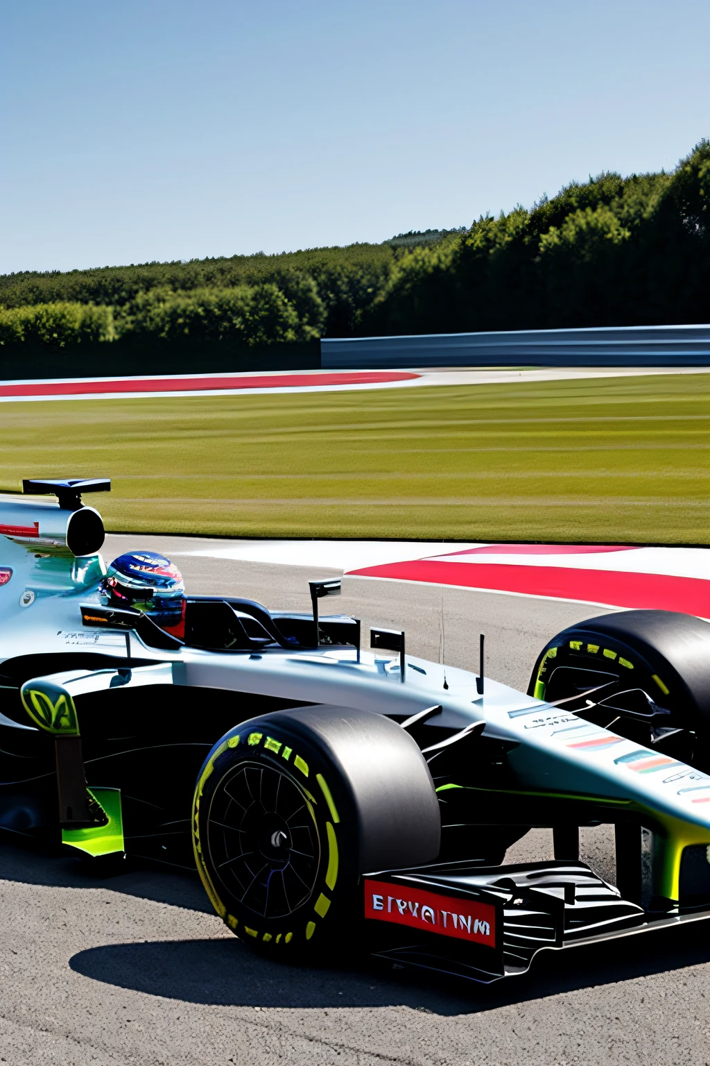 Aston Martin Formula One Car of the Year 2023, with all the details and ultra-realistic design.