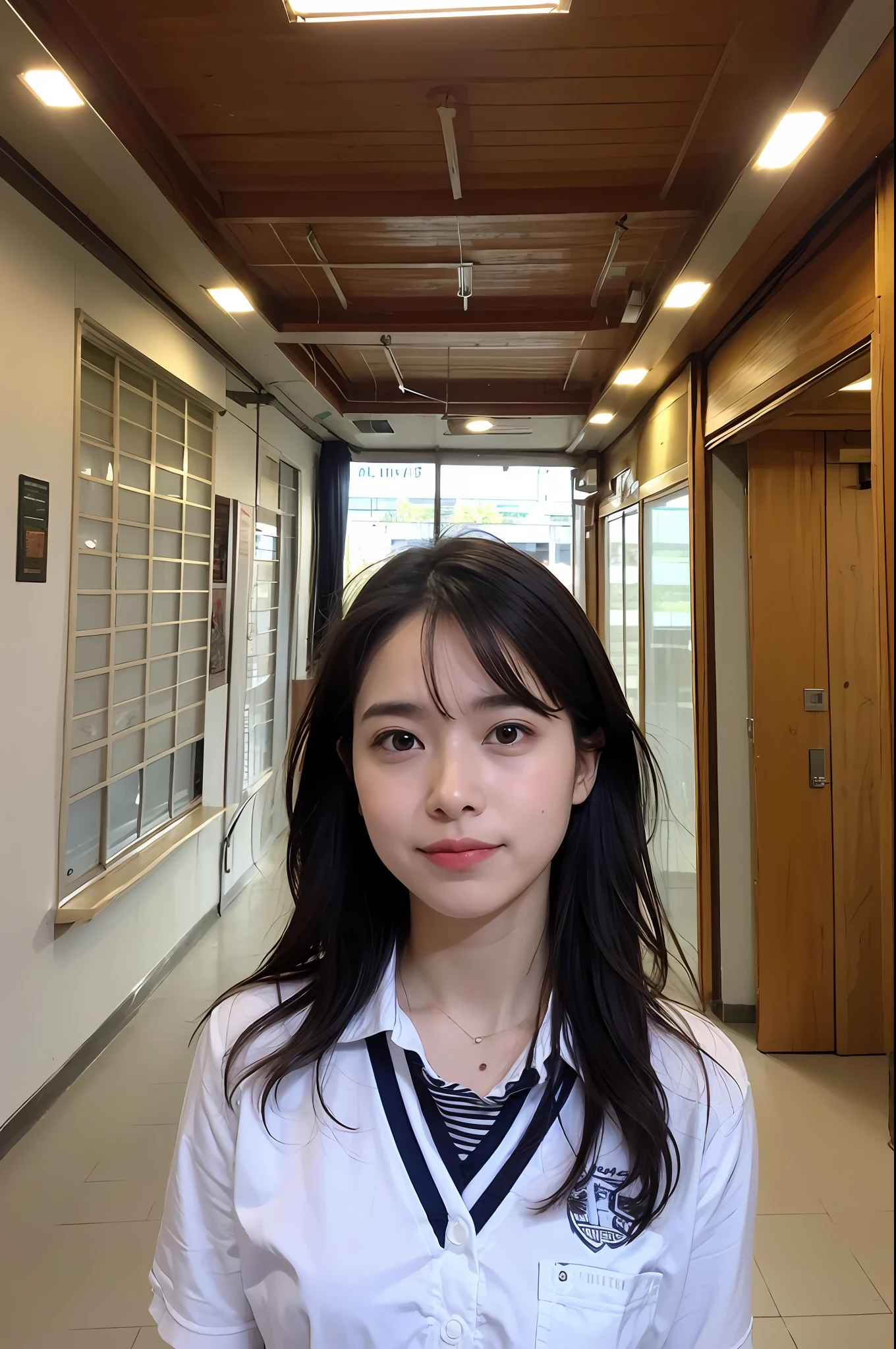 (corpo altamente detalhado, rosto altamente detalhado, melhor qualidade: 1.2), uma mulher, olhar para o espectador,(fundo sala de aula: 1.4)Photo Studio, cabelo amarrado,colar, beijinho,corpo inteiro,cabelo detalhado,olhos detalhado,pele detalhada, Buchecha rosa, detalhes,na rua,luz do dia,cabelo flutuante,corpo inteiro,solo,feliz, andando,neve,frio,Buildings,detalhes,school girl, uniforme de escola, it came out short,sala de aula,sentada em uma cadeira,