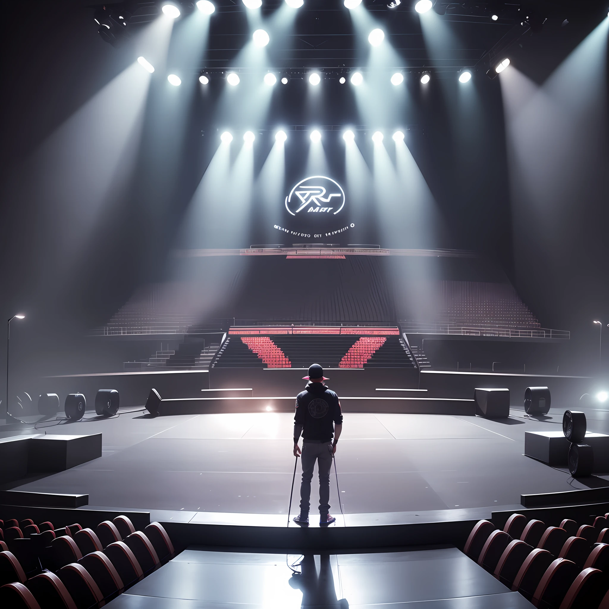 palco de show de rap palco --auto