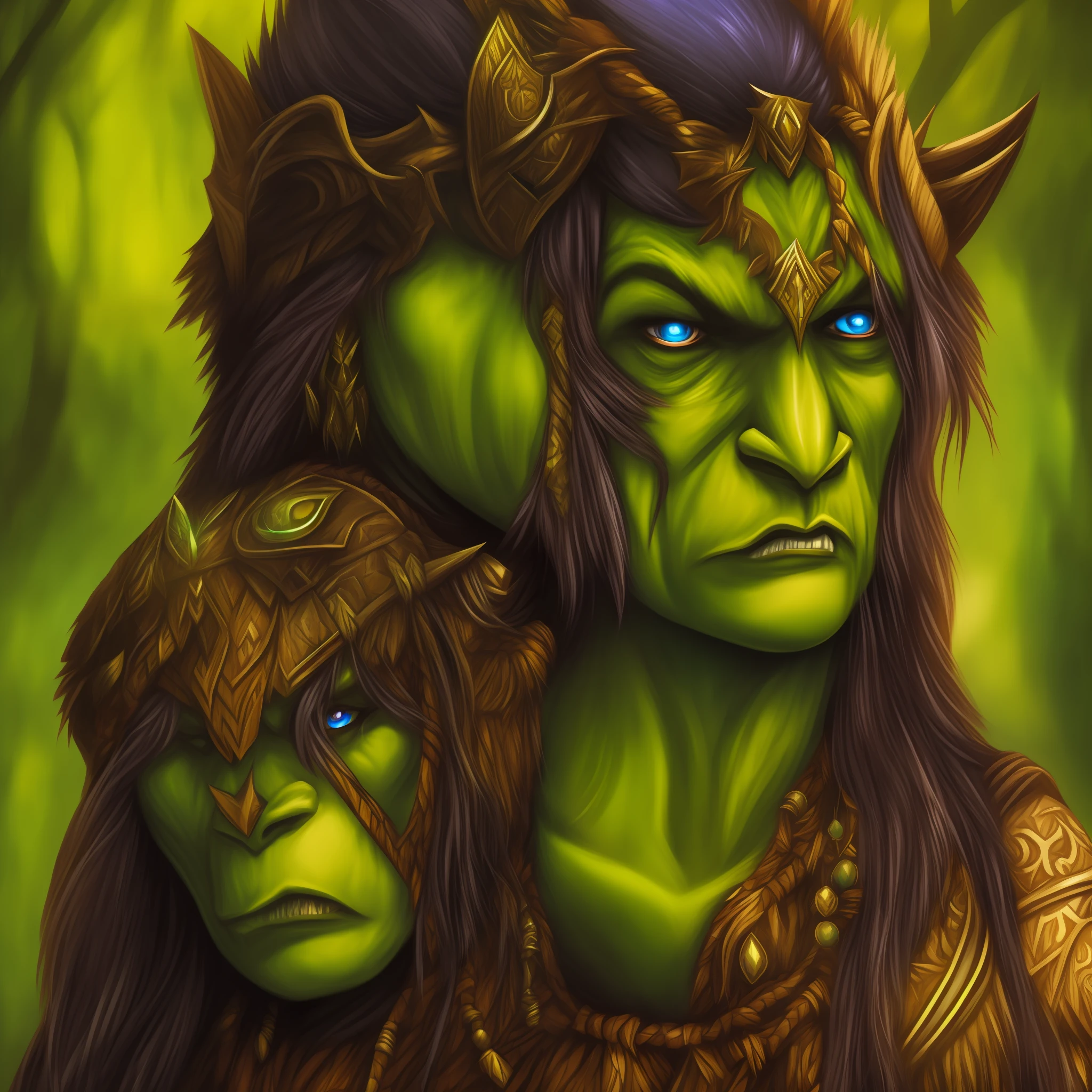 Orc shaman woman