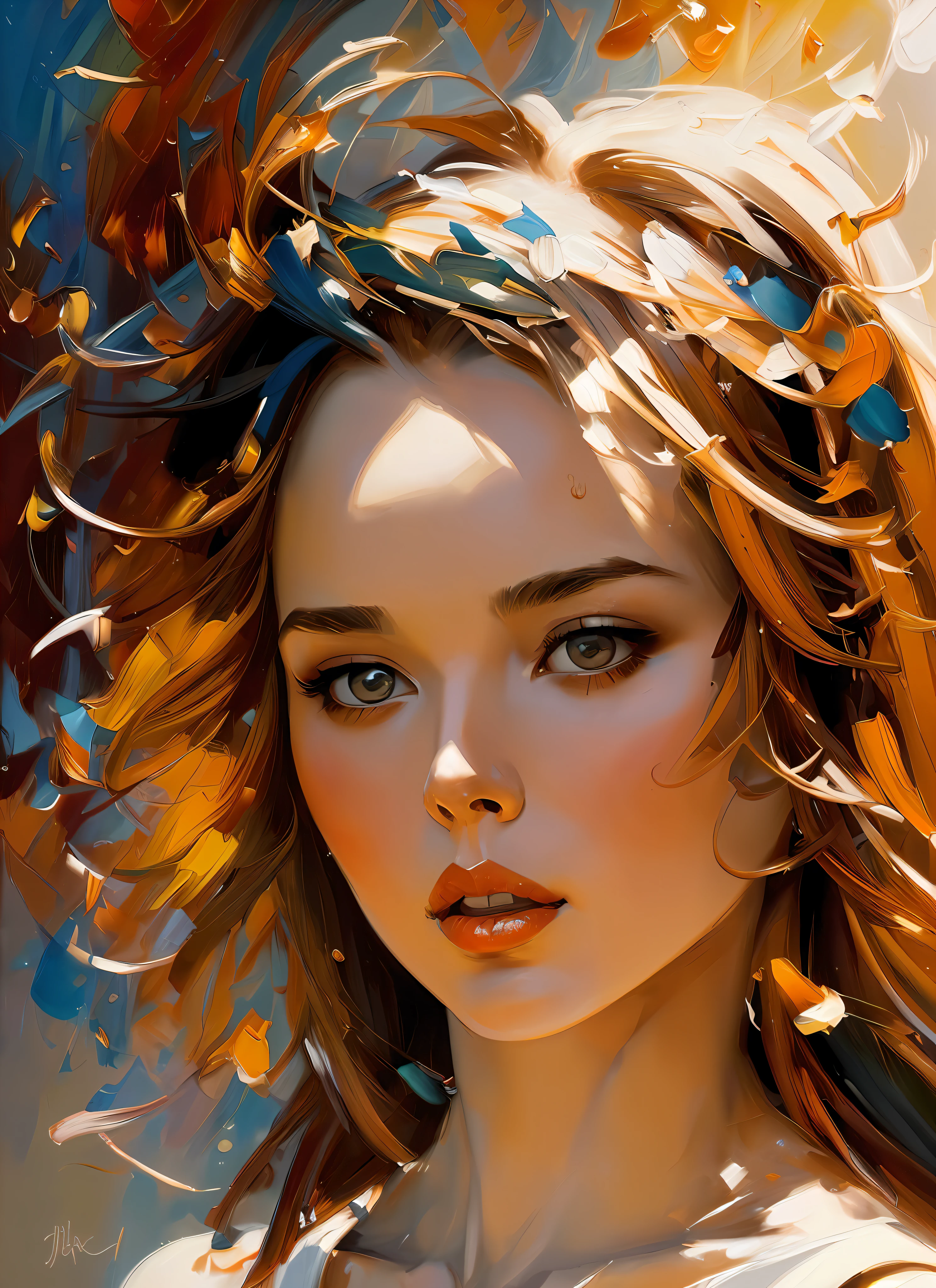 masterpiece, best quality, Beautiful (sks rock star) appearing from colorful liquid oil paint, swirling paint, cinematic lighting, by karol bak, full body posing, angelababy, ((painting, canvas, fine art)), detailed, (fantasy art), cool, ((digital art)), (digital illustration), 4k, trending on artstation, trending on cgsociety, cinematic, agfacolor, low coloration, Norman Rockwell, Franz Xaver Winterhalter, Jeremy Mann, Artgerm, Ilya Kuvshinov, Anges Cecile, Michael Garmash