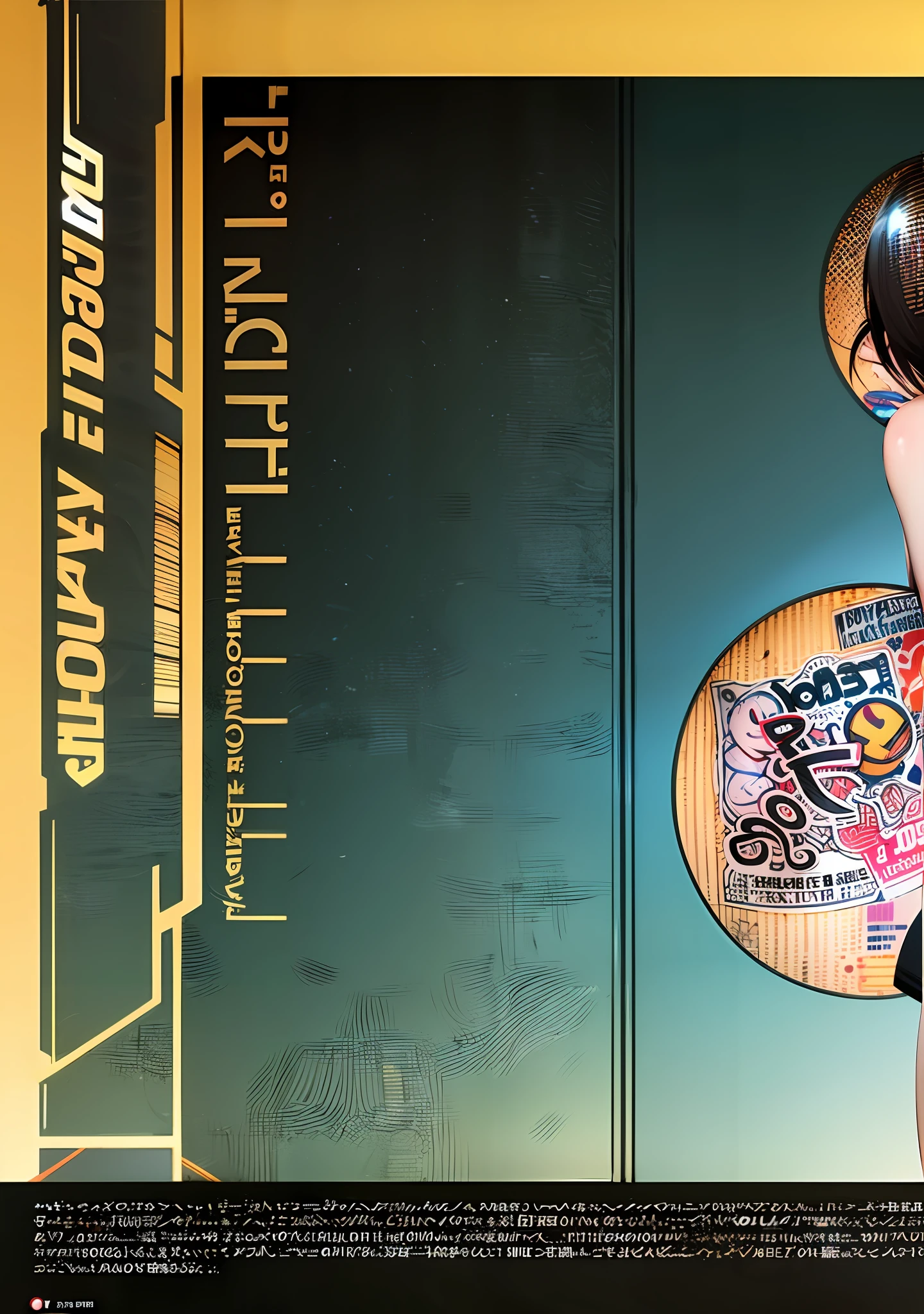 Masterpiece, high quality, 1 girl, tokisaki kurumi, black hair, ((heterochromia)), long hair, ((bikini)), smile, low twintails, (hair over one eye:1.5), beach, looking at viewer, (Red right eye:0.7), (yellow left eye:0.7), beautiful body, kawaii face
