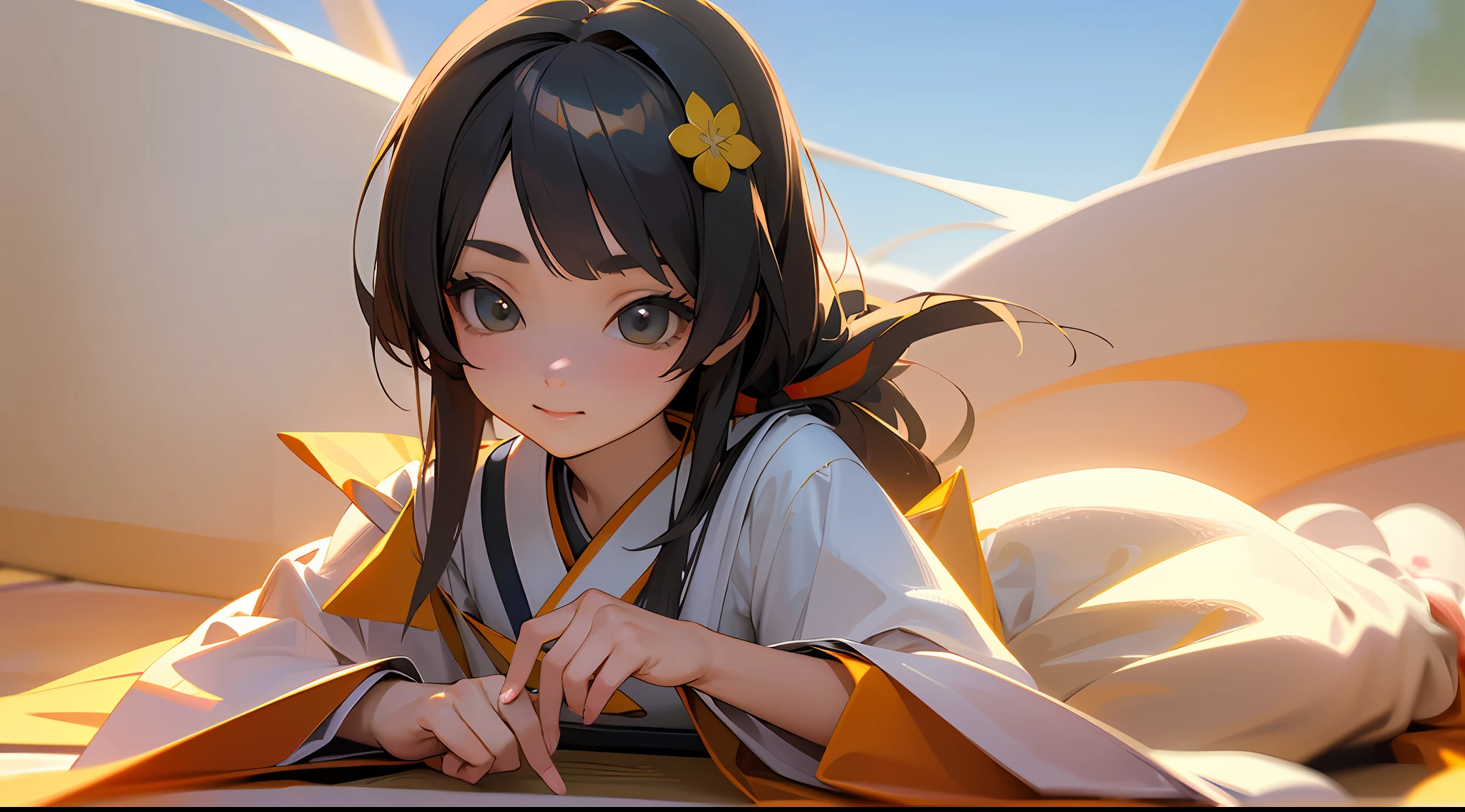 ((melhor qualidade)), ((obra-prima)), (altamente detalhado:1.3) a beautiful young Japanese woman, nua sem roupas, Anime estilo 3D --auto