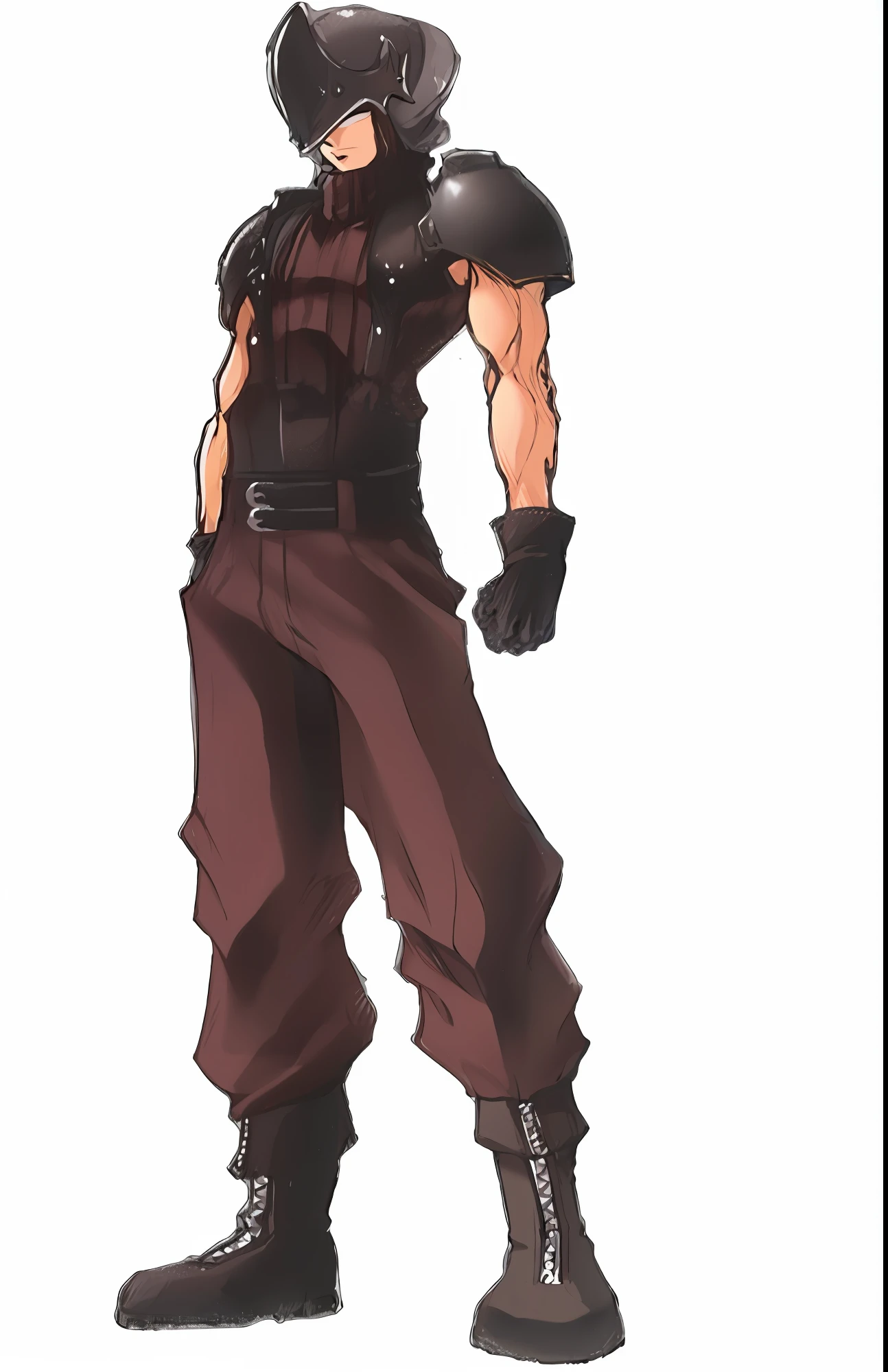 (Masterpiece : 1,8), 64k quality, final fantasy artwork concept, detailed manga eyes, detailed hair, detailed clothes, detailed body, cleaner designs, detailed face pronounced, shiny objects like jewels, see creases on clothes, more coherent clothing, more rounded eyes transparent liquid globular, more colors, more coherent clothing , correct the features of the clothes, better eyes contour, better shoulders, really colorful, coarser line, black line, finishing . (coarser line) (black line) (homogeneous rendering: 1.3)