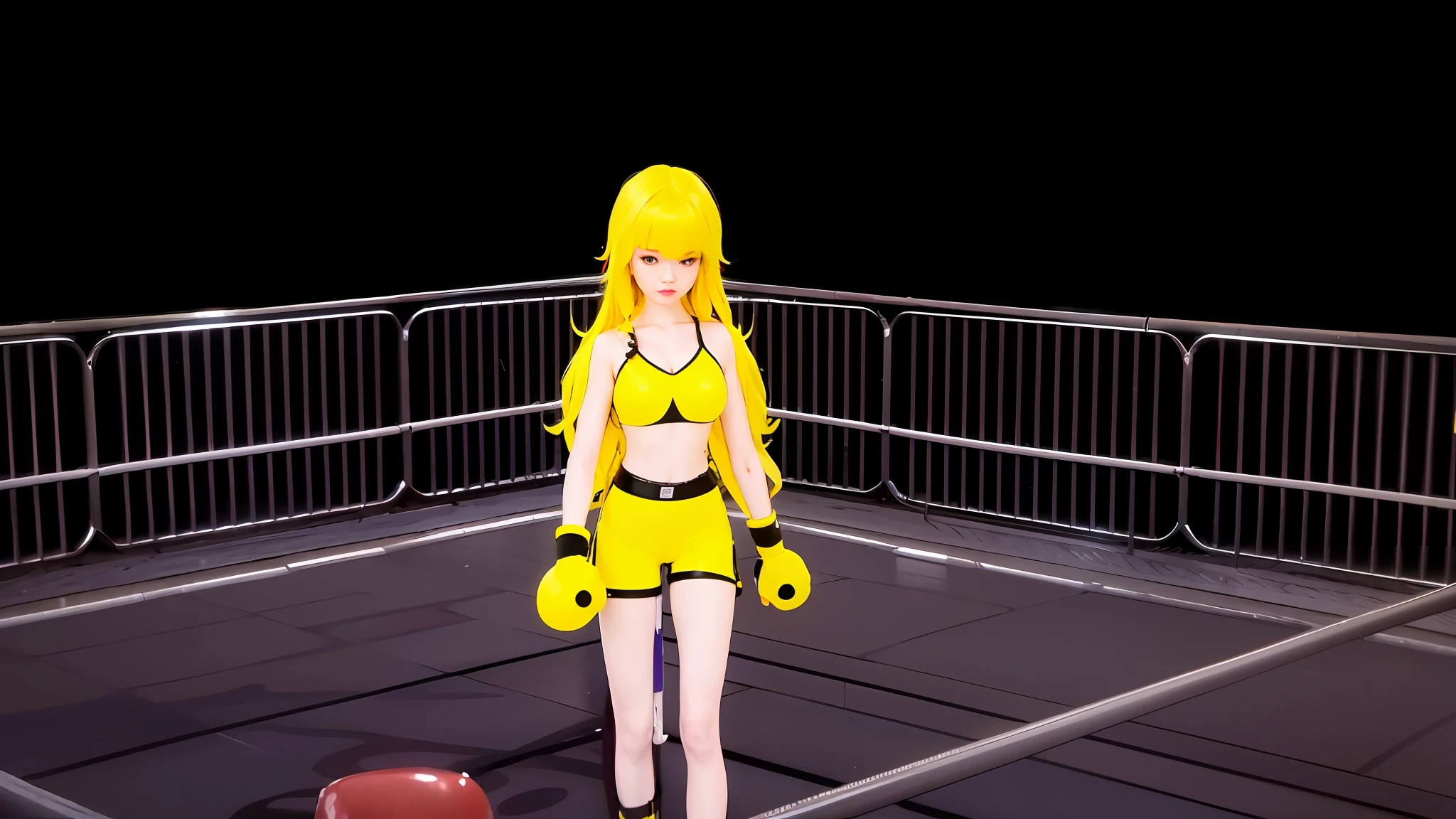 (8k, RAW photo, best quality, masterpiece:1.2), (realistic, photo-realistic:1.37),1girl,cityscape, night, wet, professional lighting, photon mapping, radiosity, Korean Doll,torn , large breasts, white dress, boxing