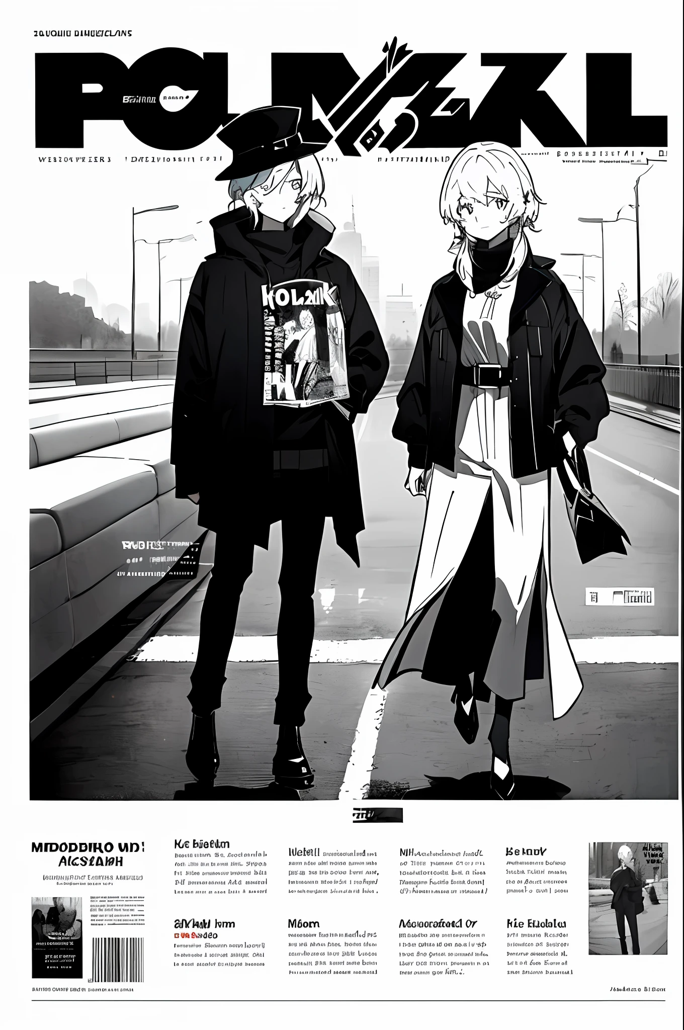 1girls, SFW, Kopf, kurze Hose, Jacke, (Illustration im Magazin-Cover-Stil einer modischen Frau in einem lebendigen Outfit, die vor einem farbenfrohen und dynamischen Hintergrund posiert. Sie hat einen selbstbewussten Gesichtsausdruck und posiert. Der Text auf dem Cover sollte fett und aufmerksamkeitsstark sein, with the title of the magazine and a catchy headline. Der Gesamtstil sollte modern und trendy sein, mit Fokus auf Fashion und Lifestyle), Tapete, Menschenmassen, Mode, entgegengesetzt, Weiblicher Fokus, Modell, cool