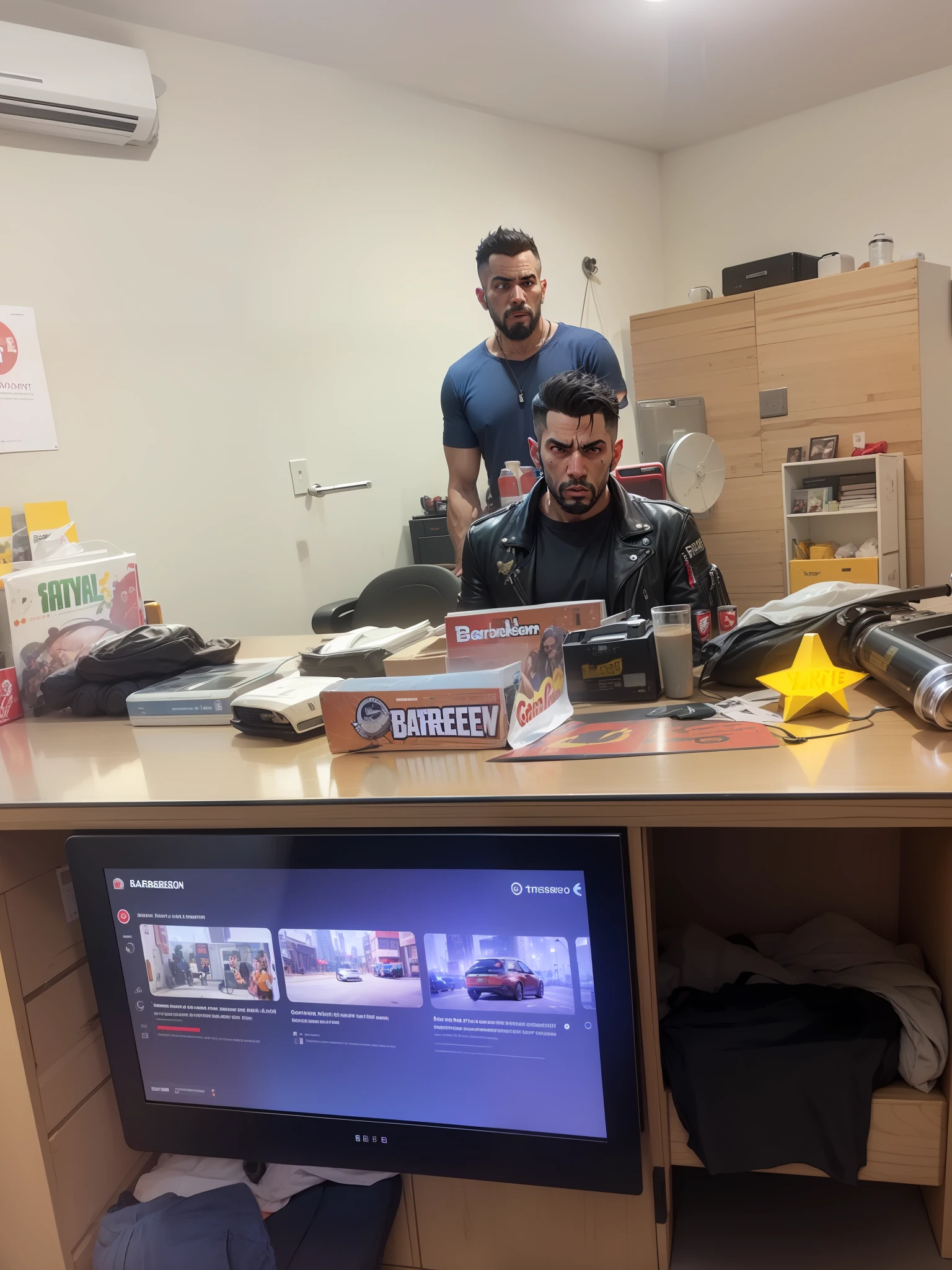 Barbeiro, estilo gta