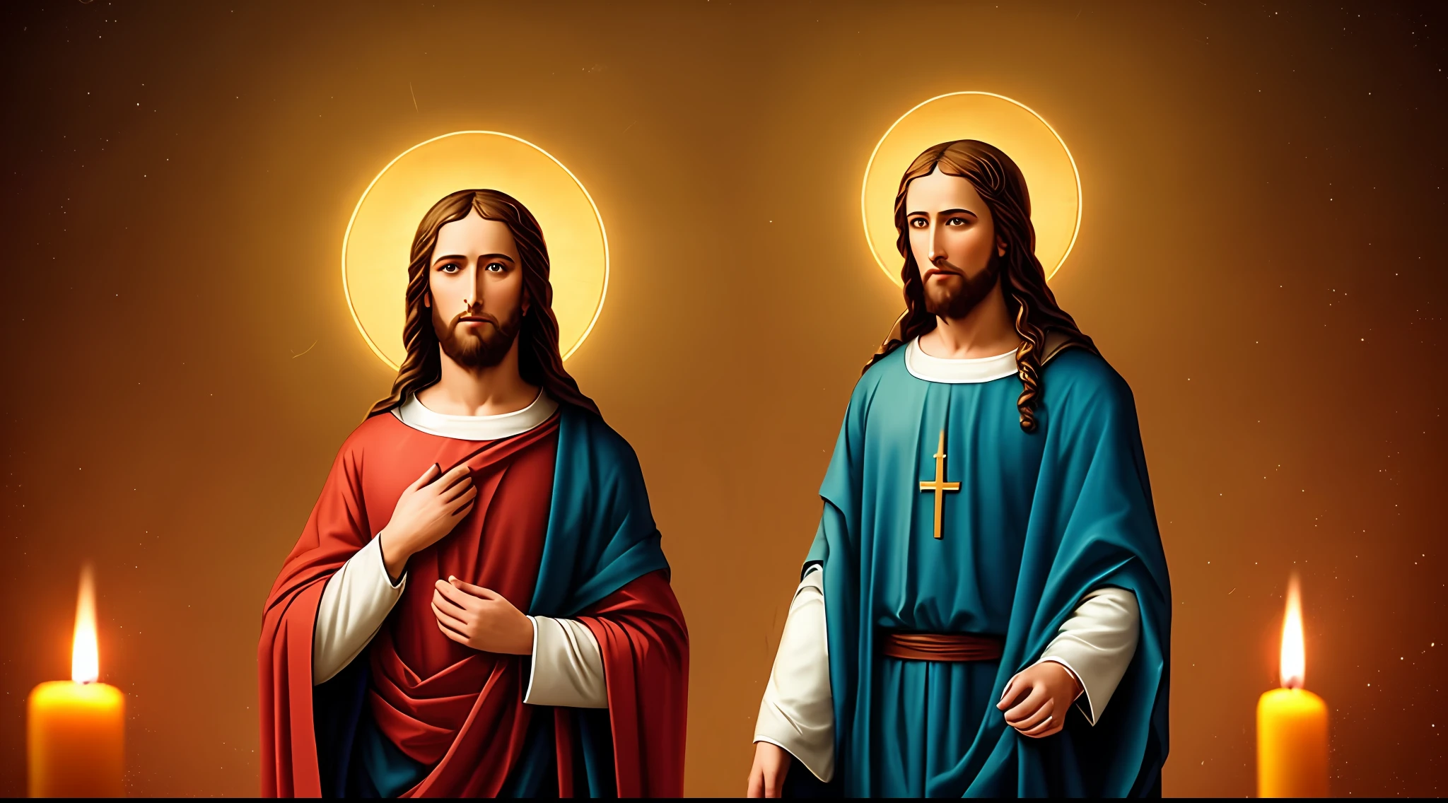 8k jesus lord real jesus blessings people giving heaven, portrait natural Photographic