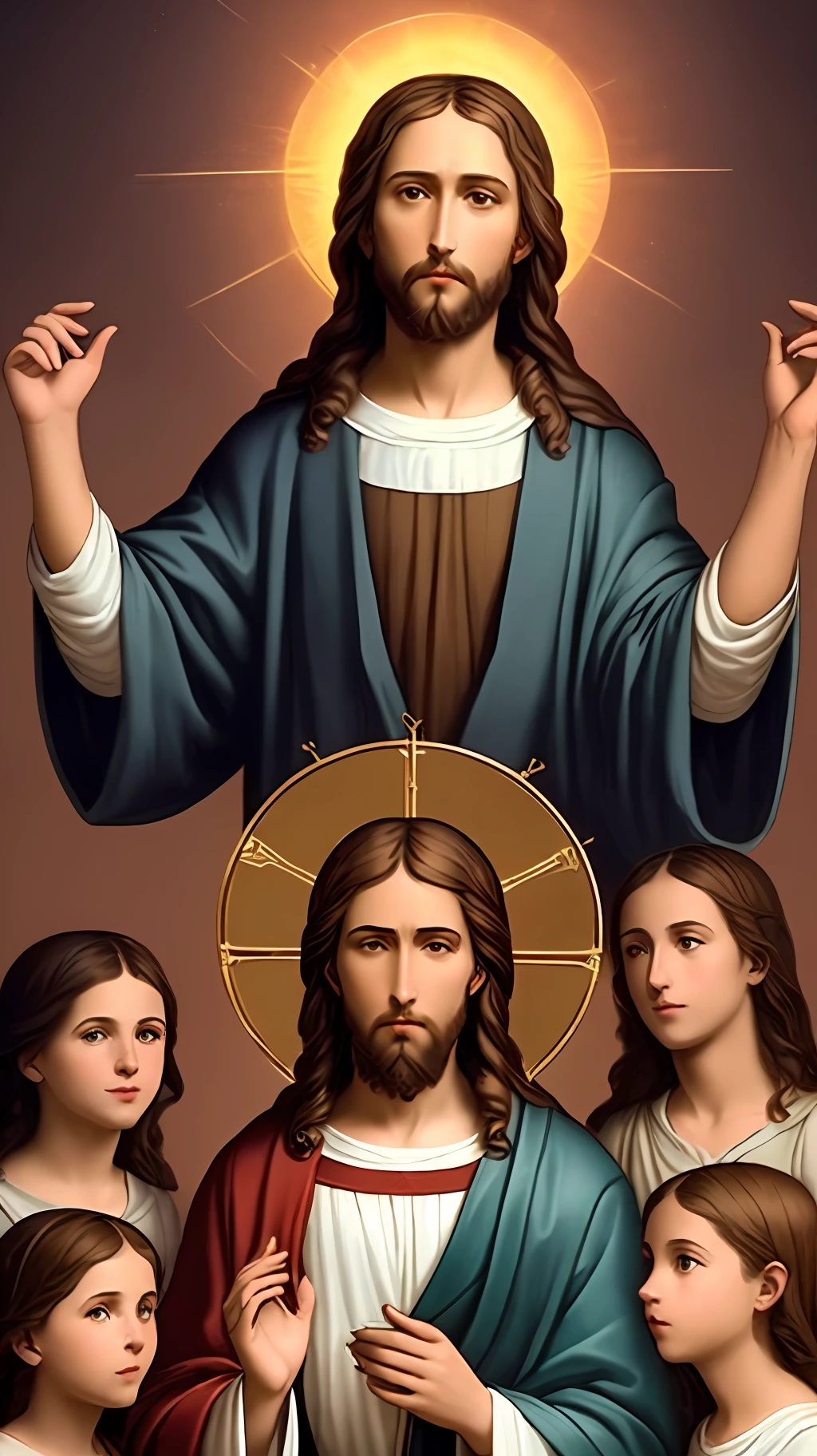 8k jesus lord real jesus blessings people giving heaven,
