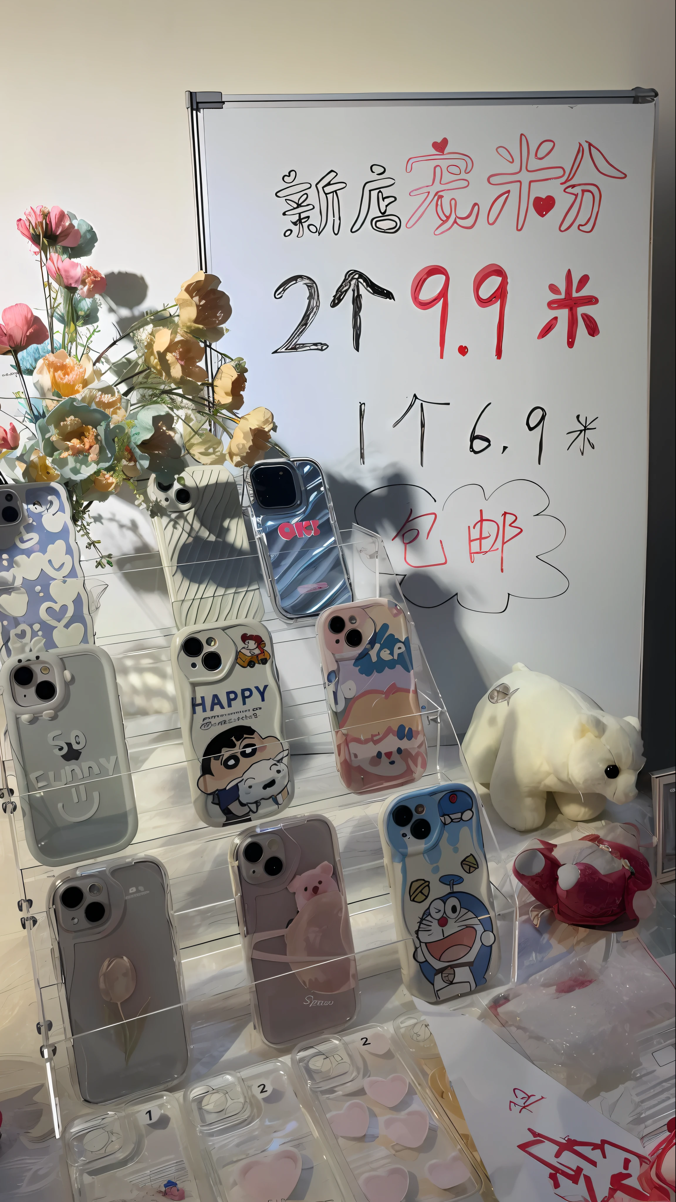 Many mobile phones are displayed in the display case, iPhone 12, iphone 1 3, iPhone 13, 2 5 6 x 2 5 6, 256x256, 19xx, year 2447, 2022, 2 0 2 2, F 2 0, 2023 4K