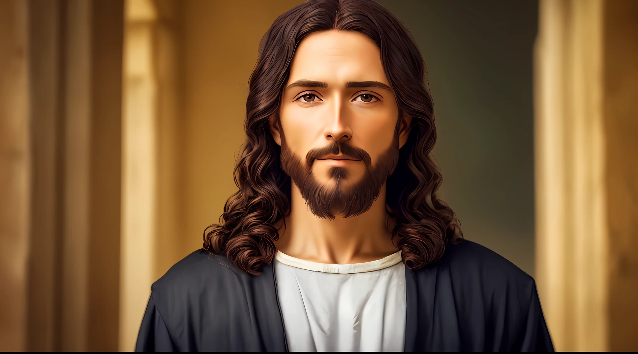 Photographic Real Jesus, 8k jesus blessings people giving heaven, portrait natural Photographic