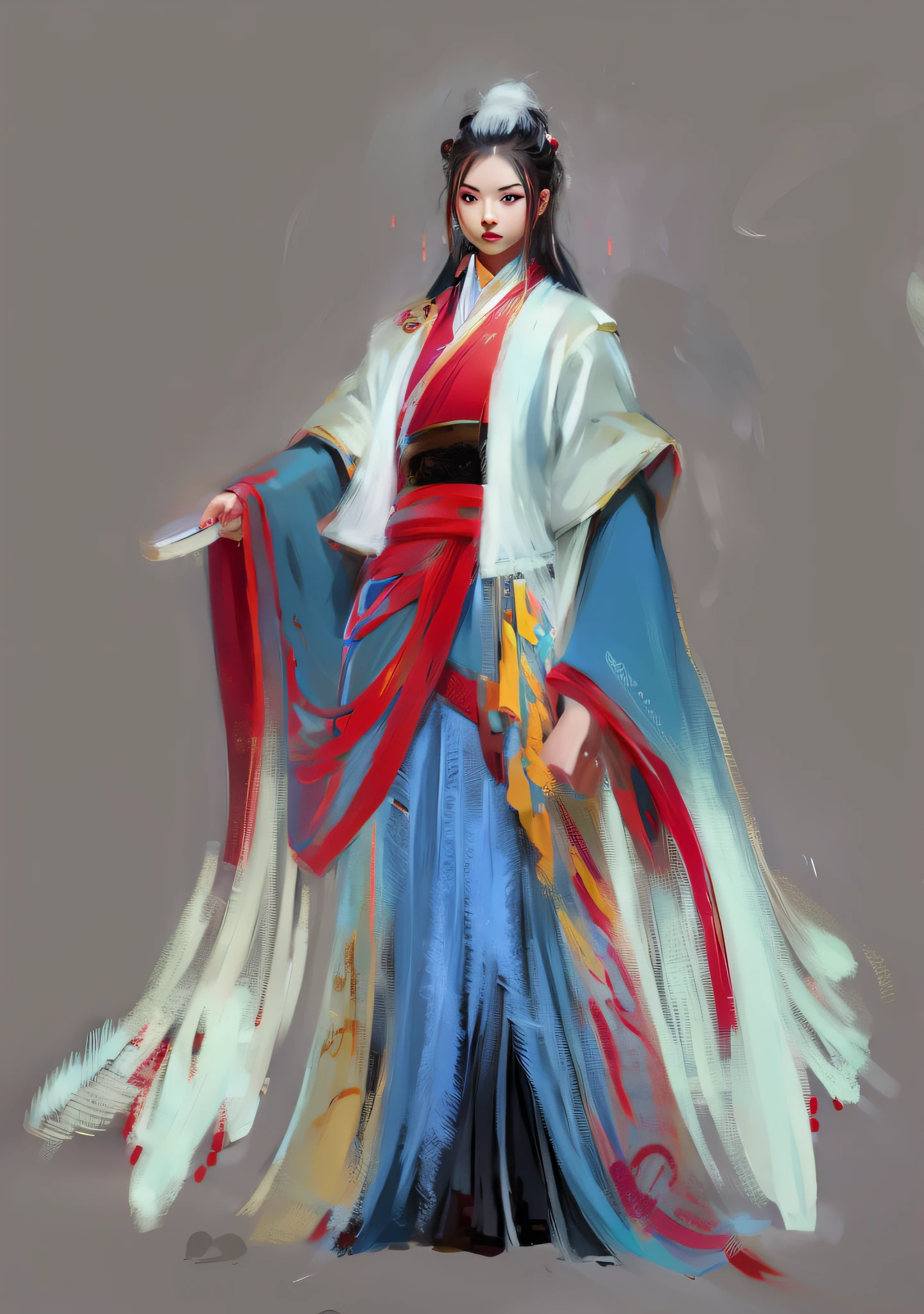 Chinese style girl,feater,8K