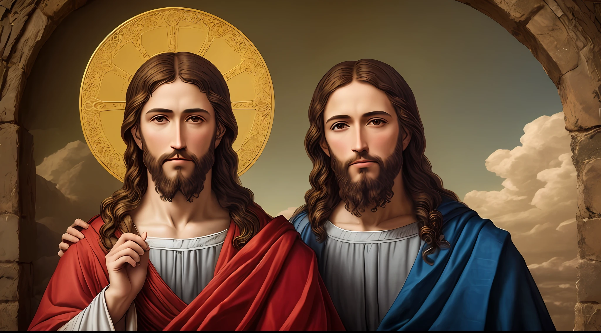 Photographic Real Jesus, 8k blessings people giving heaven, portrait natural Photographic
