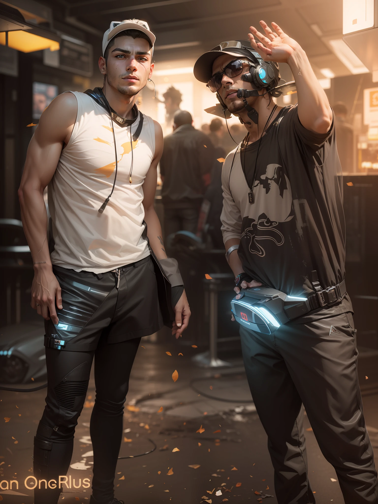 Change background, realistic face, handsome boy, cyberpunk, 8k, tiger