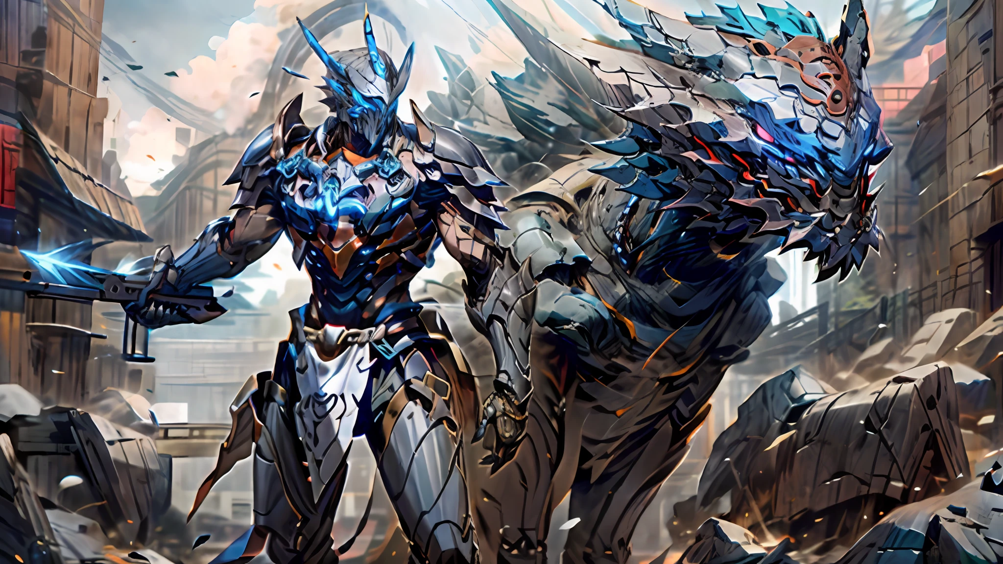 Handsome face,handheldweapons,Surfacing armor