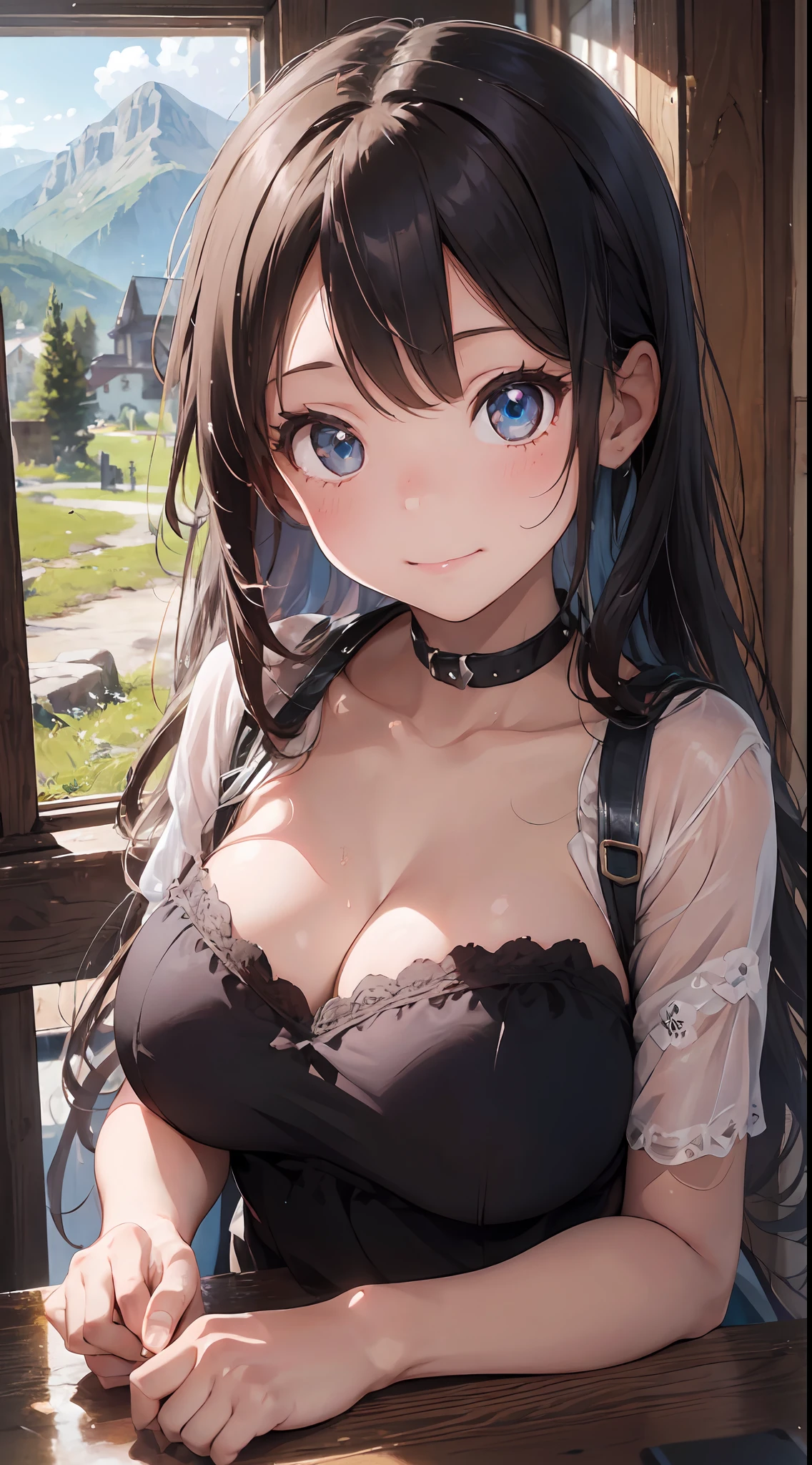 (((6ar olirl:1.5))), Girl in 1, boobs loli, Exaggerating huge breasts to the maximum, Petite girl, Complete anatomy, Whole body, childdy, child, Supte, garl, Little girl, Beautiful Girl, beautiful shining body, Bangs,Brown hair,high eyes,(aquamarine eyess), drooping eyes, Petite,tall eyes, beautiful girl with fine details, beautiful and delicate eyes, Detailed face, Beautiful eyes, beautiful shining body, a smile, Happiness,
Whole body angle, alps, Shepherd's daughter, Mountain Girl, plein air, alpine meadow,
Natural light,((Realism: 1.2)), dynamic far view shot,Cinematic lighting, Perfect composition, by sumic.busty petite, ultra hyper-detailed, Official art, Maste Piece, (Best Quality:1.3), glint, Highly detailed CG Unity 16k wallpaper, Detailed background, Maste Piece, Best Quality, (Maste Piece), (Best Quality:1.4), (ultra-high-resolution:1.2), (hiper realistic:1.4), (Photorealistic:1.2), Best Quality, High quality, A high resolution, Detail enhancement,