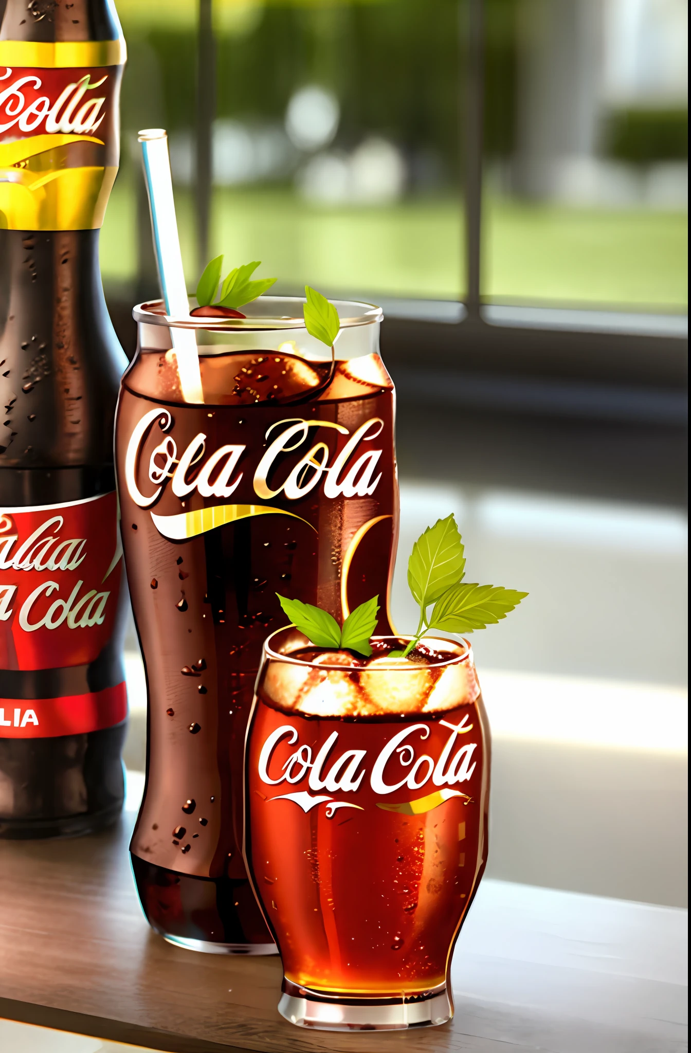 Delicious-looking cola