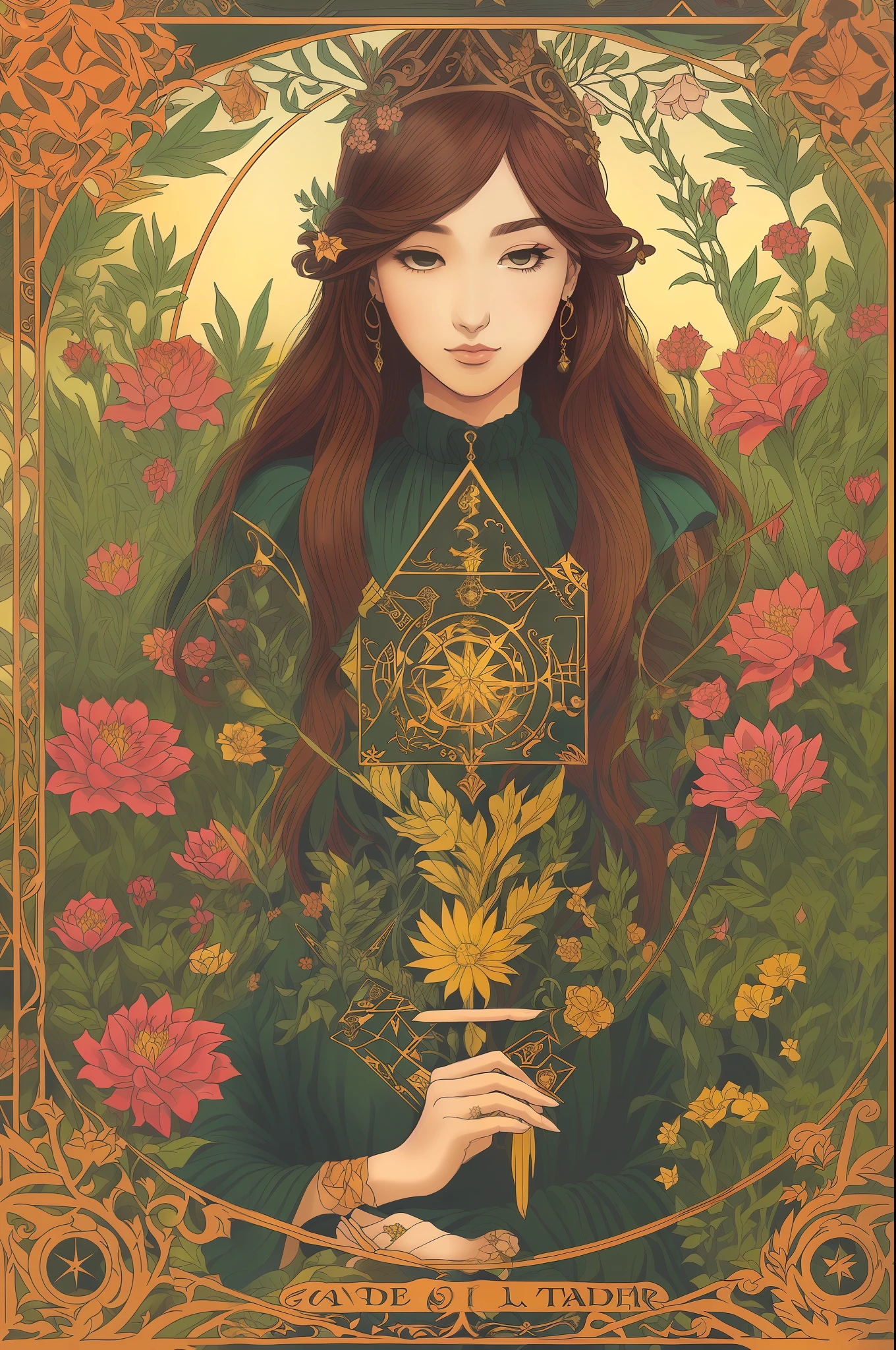 Fantasy Garden Tarot, lovers